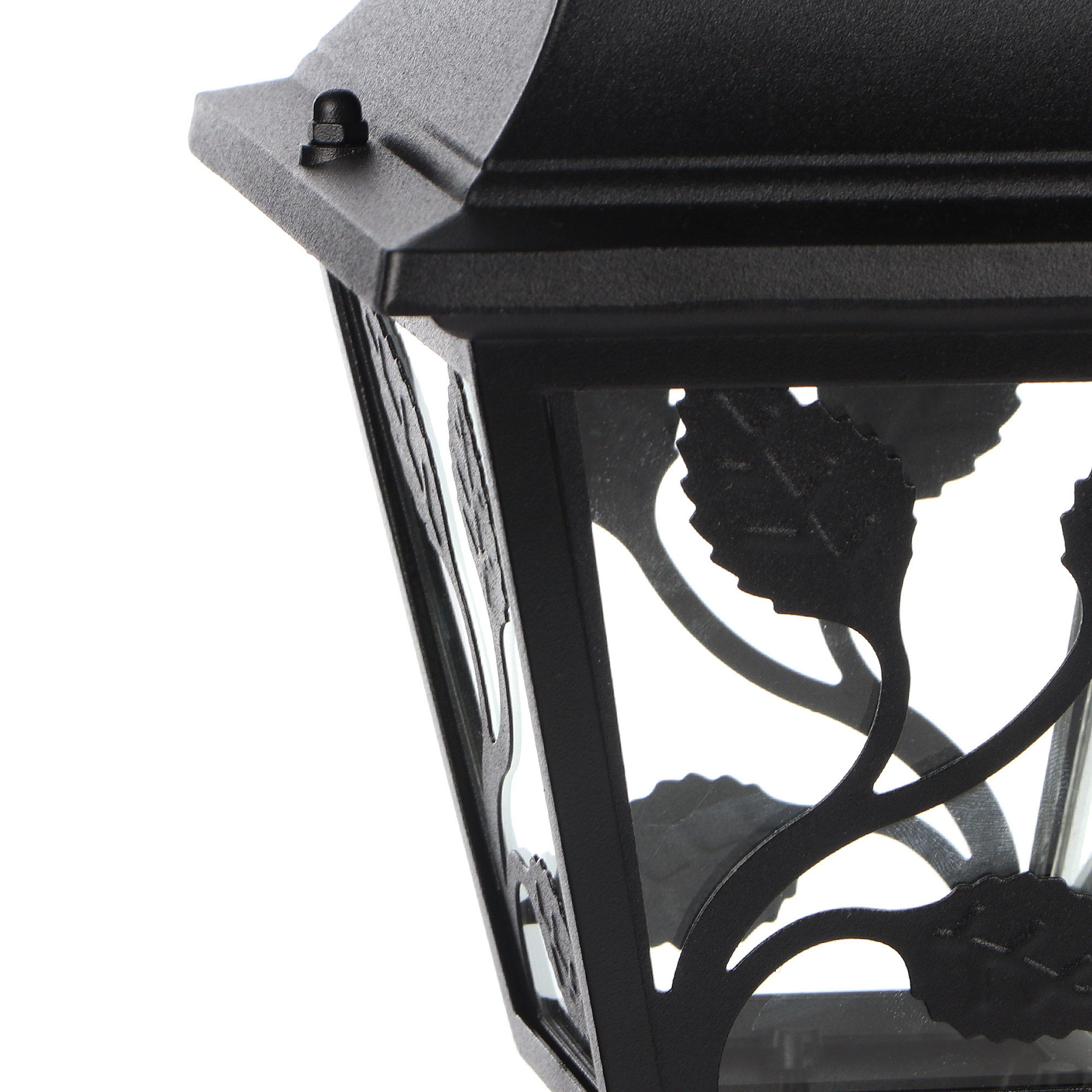 Светильник садовый Amber Lamp подвесной 8015SHB, цвет чёрный - фото 2