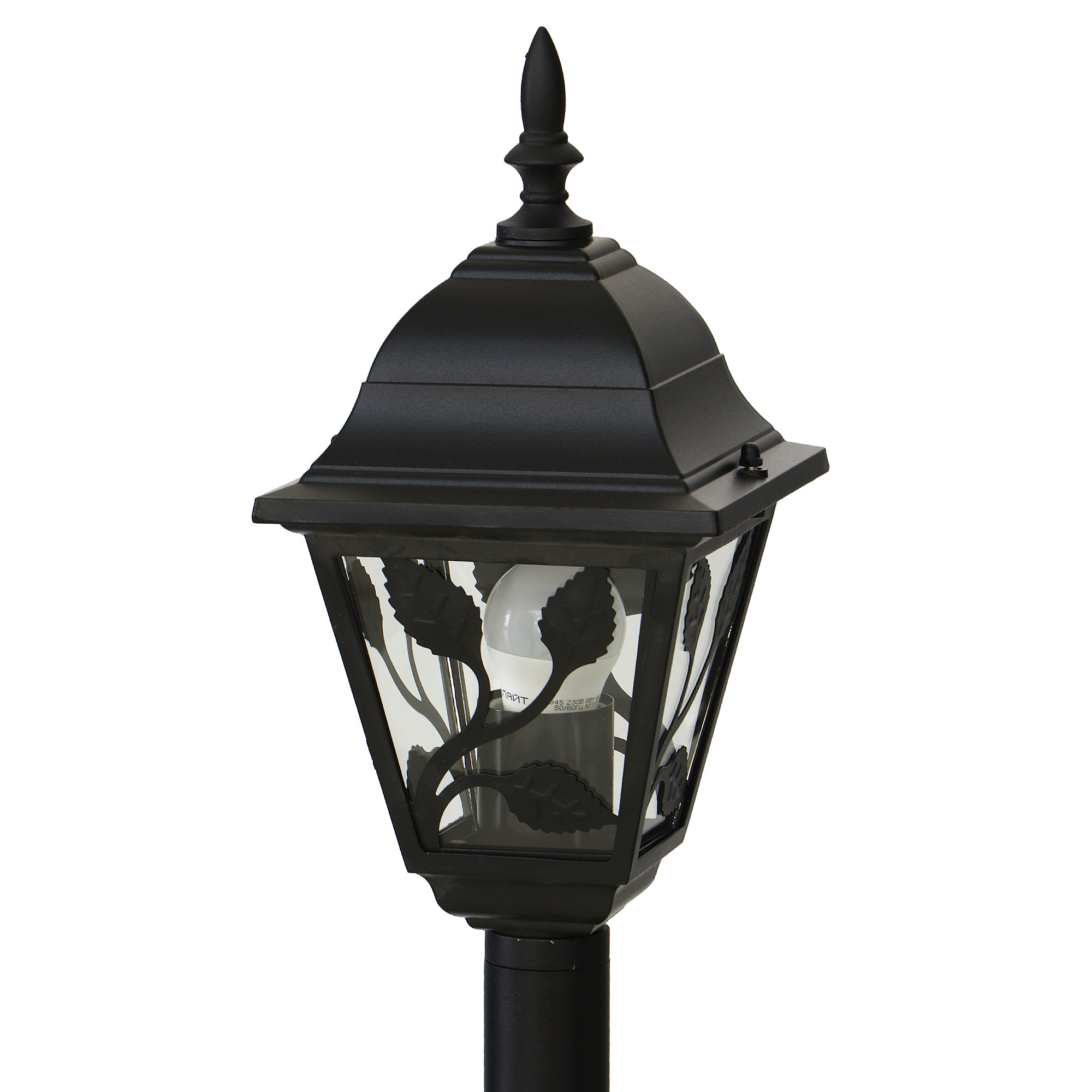 Светильник садовый Amber lamp 8017SHB, цвет черный - фото 2