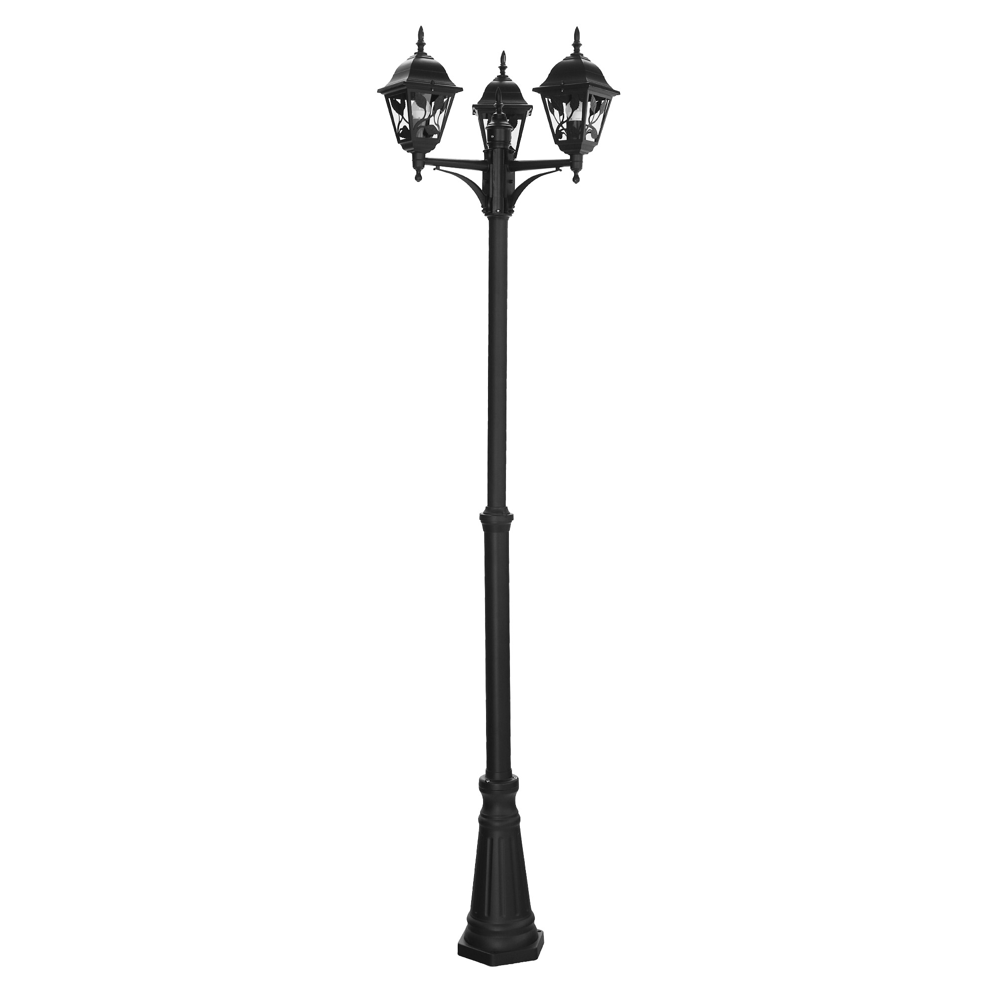 Светильник садовый Amber Lamp 9043SHB, цвет чёрный - фото 1