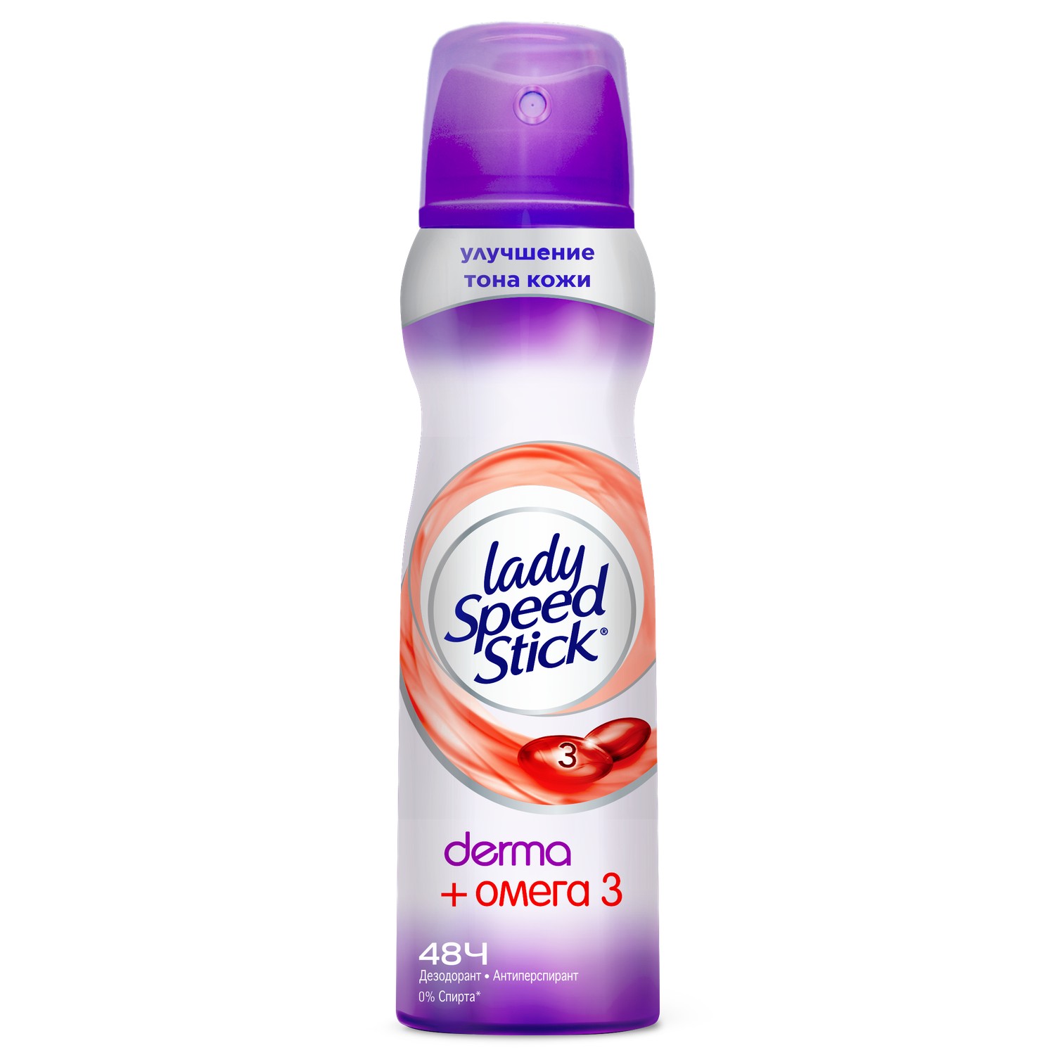 фото Дезодорант-спрей lady speed stick derma + витамин е 150 мл colgate-palmolive