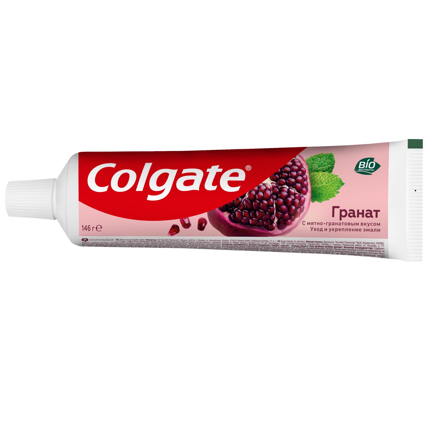 фото Укрепляющая зубная паста colgate гранат с мятно-гранатовым вкусом 100 мл colgate-palmolive