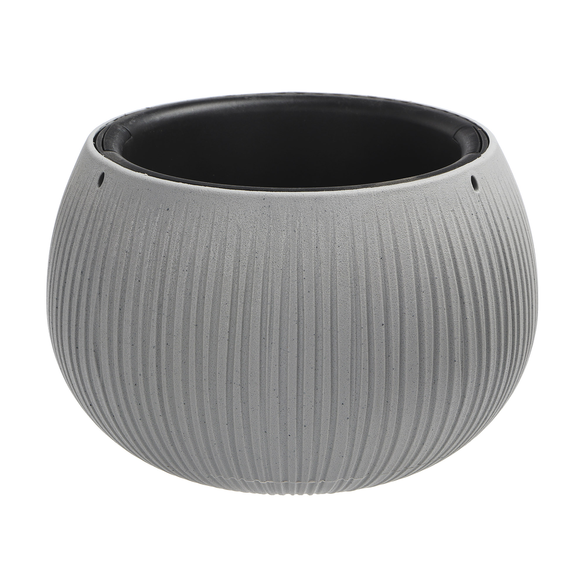 Кашпо подвесное Prosperplast Beton bowl 29см цемент - фото 1