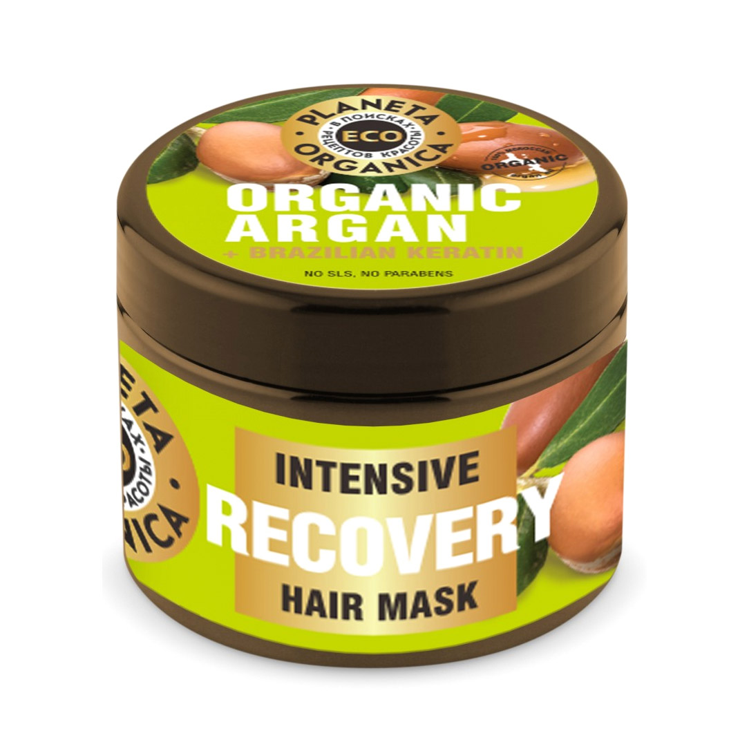 

Маска для волос Planeta Organica Organic Argan+Beazilian Keratin 500 мл