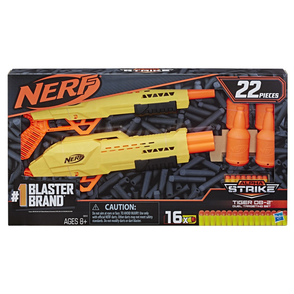 фото Набор игровой hasbro nerf alfa strike лесной тигр