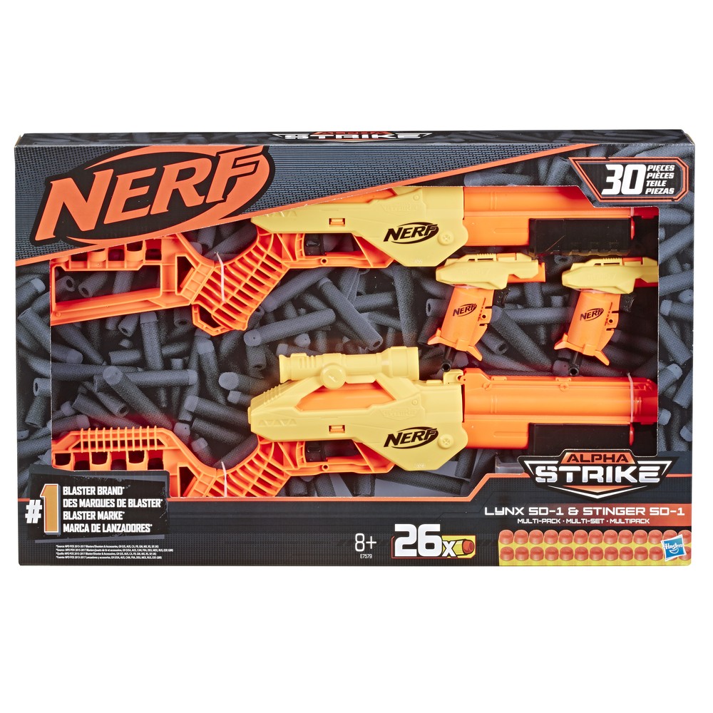 фото Набор игровой hasbro nerf alfa strike мульти