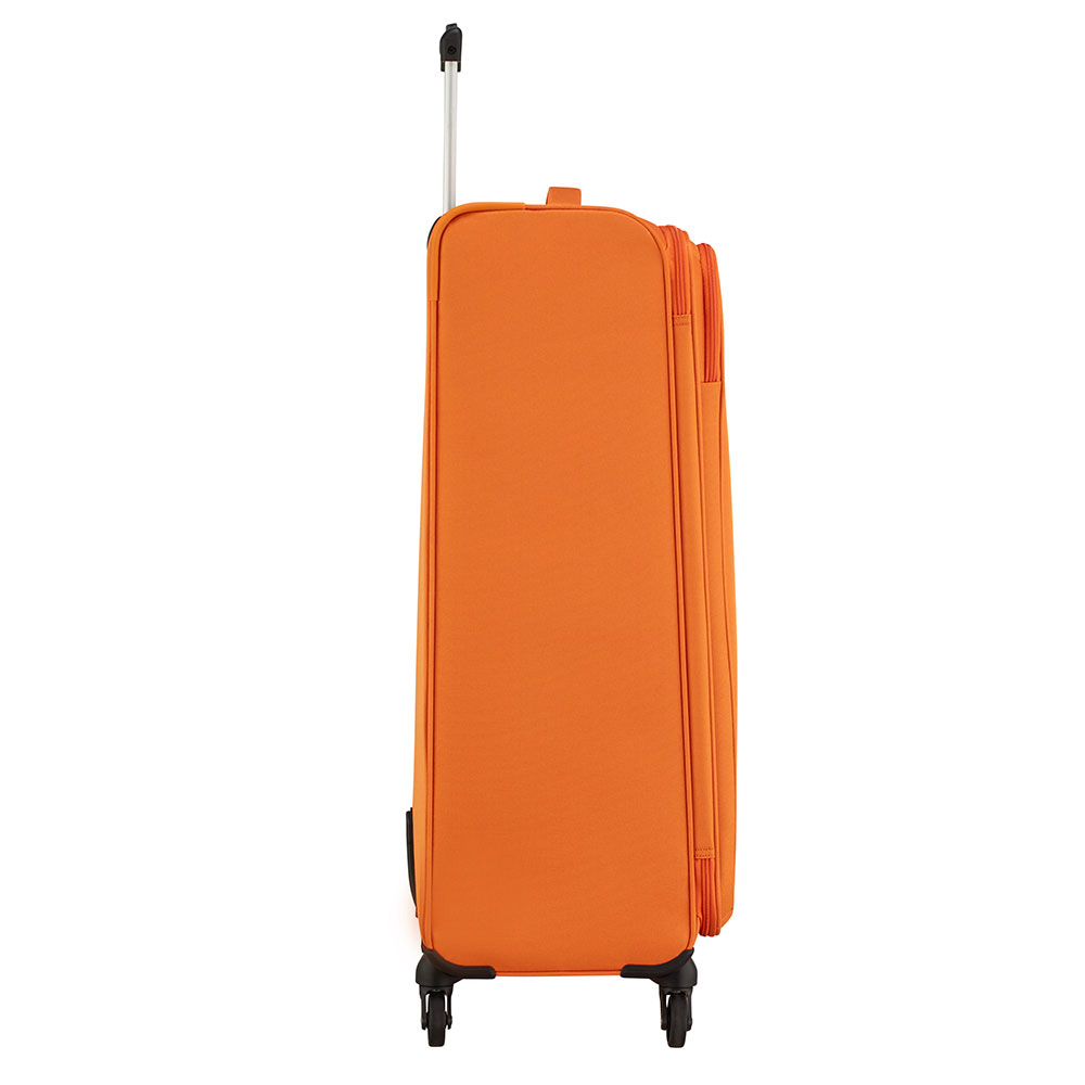 фото Чемодан american tourister 4-х колесный оранжевый 47х29х80 см