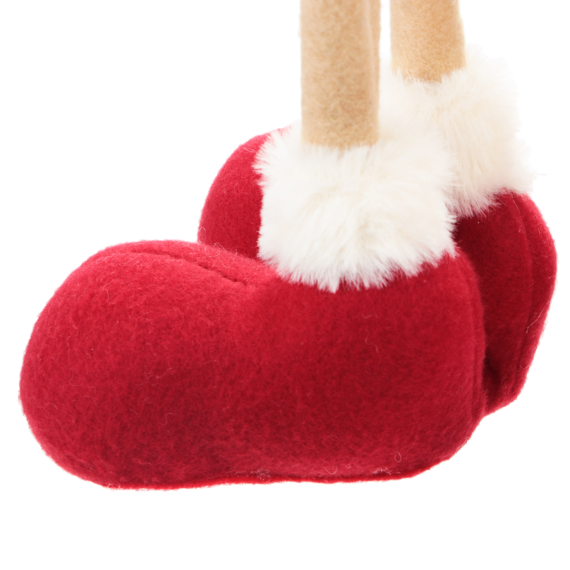 Игрушка декоративная Sote Toys Бычок в шапке 50 см, цвет бежевый - фото 4