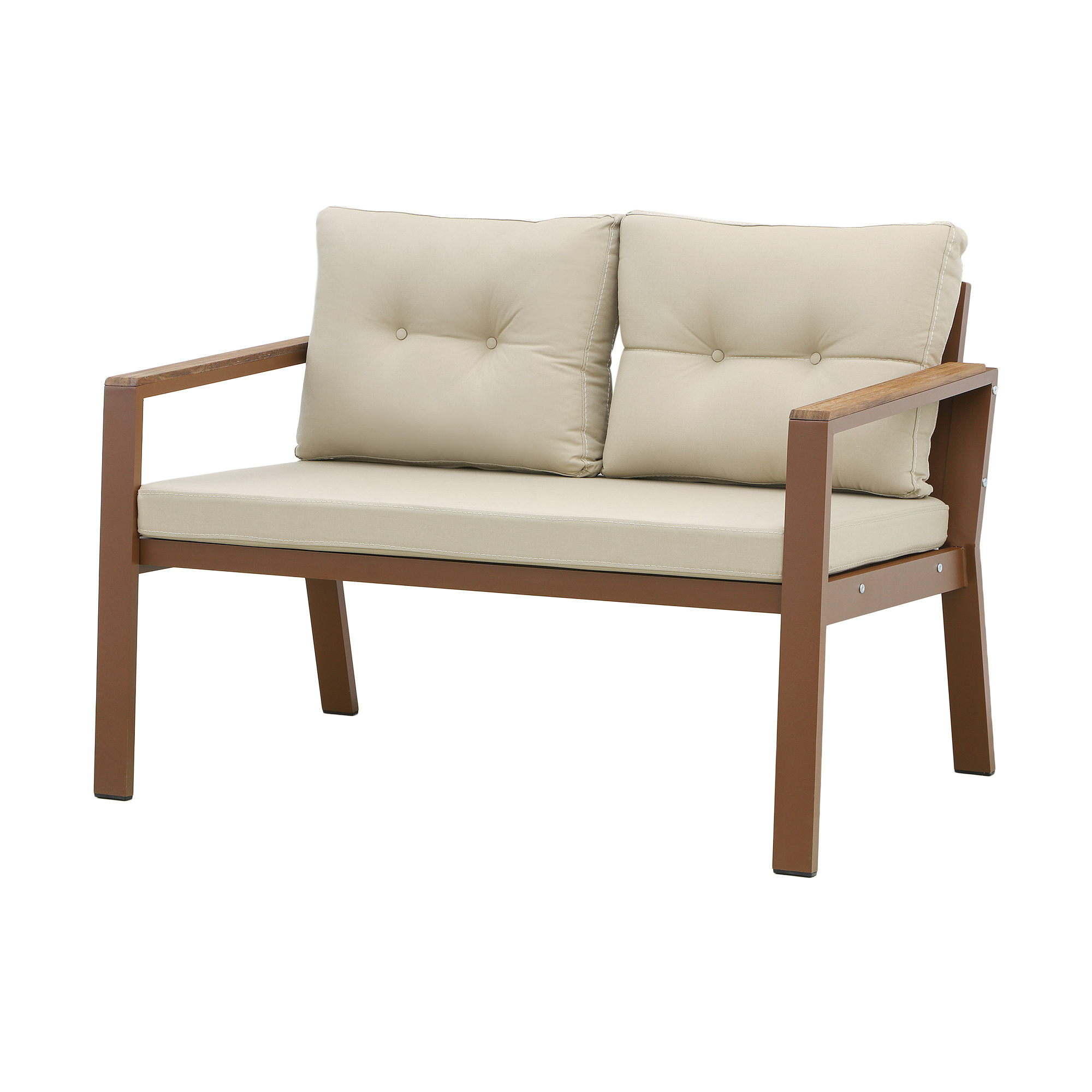 Комплект мебели Erinoz Daphne, цвет коричневый, размер 60x124x75 см - фото 2