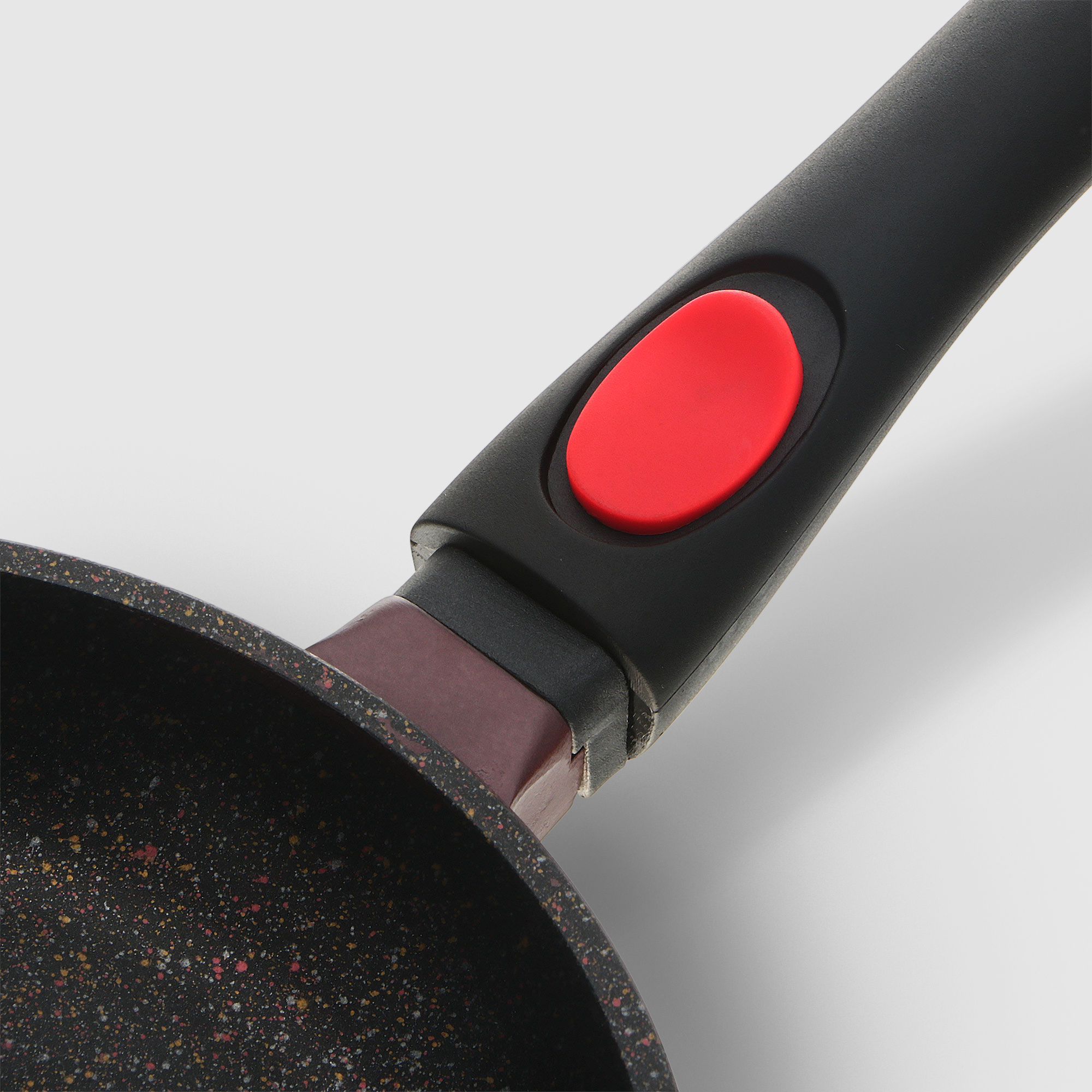 Сковорода Kitchen star Stonemax со съемной ручкой 28 см, цвет черный - фото 7