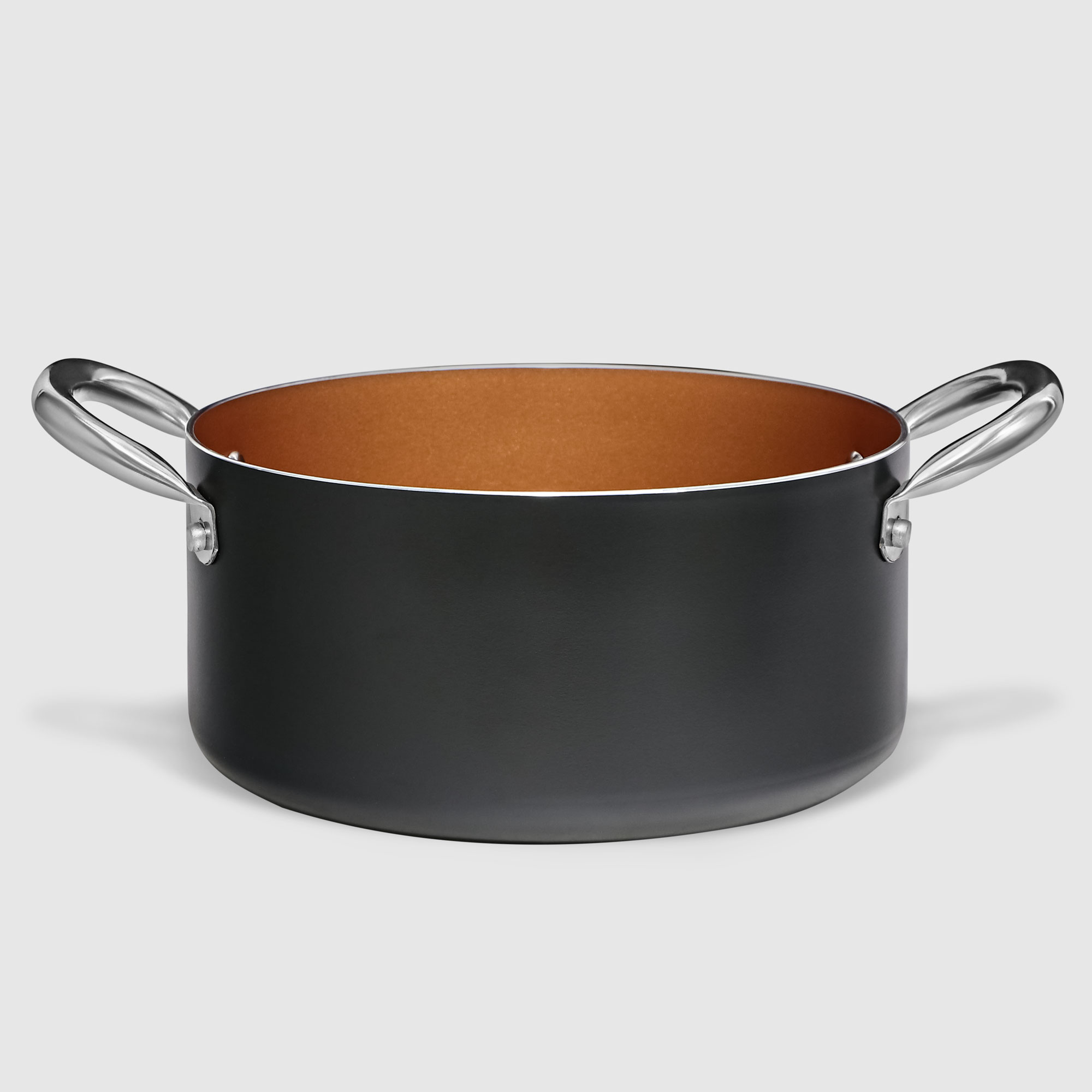 фото Кастрюля с крышкой kitchenstar dr copper plus 20 см