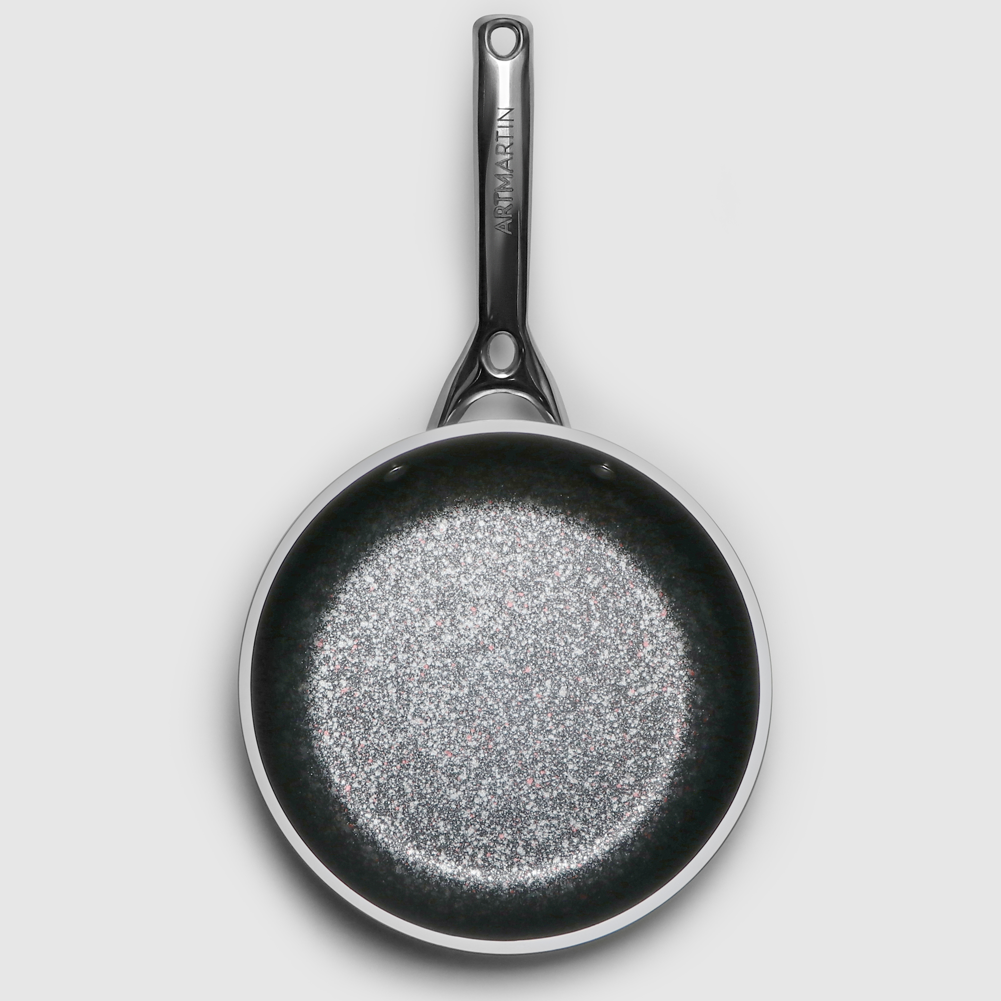Сковорода Kitchen star Artmartin 24 см, цвет серый - фото 7