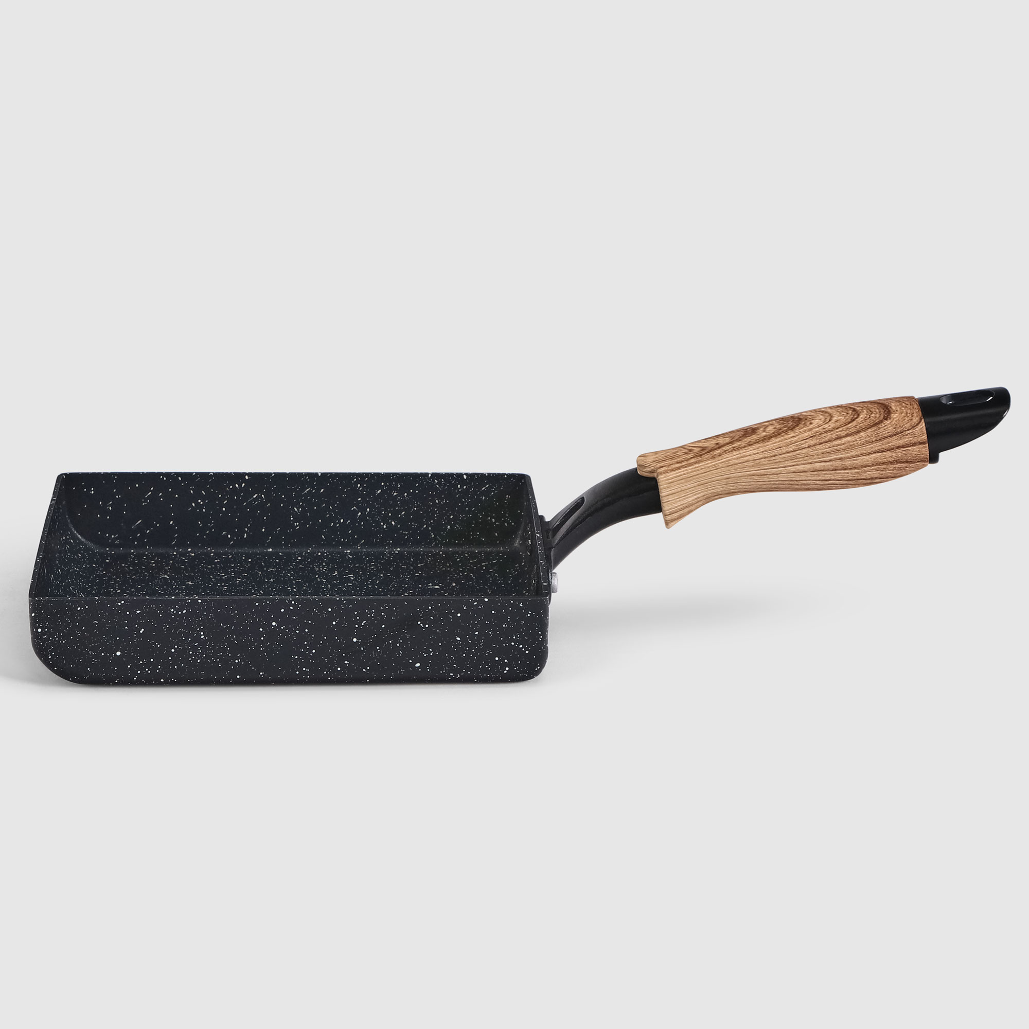 Мини-сковорода тамагояки Kitchenstar L123AK-1318B-1 13,2x18,5x3,5 см, цвет черный - фото 4