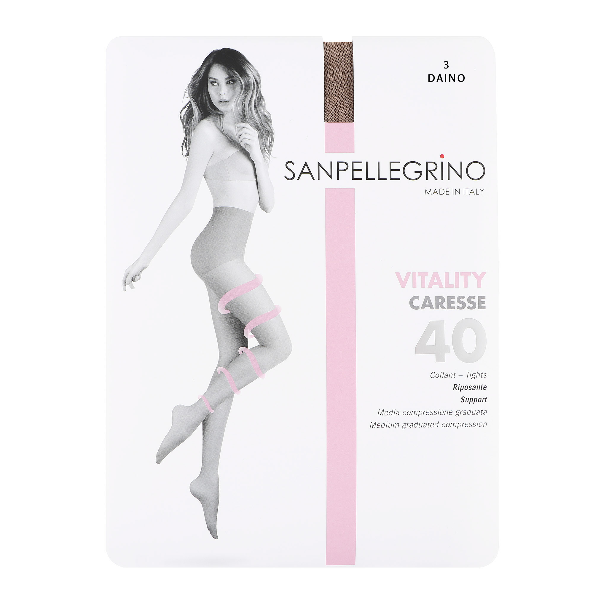 фото Колготки sanpellegrino caresse 40 daino l