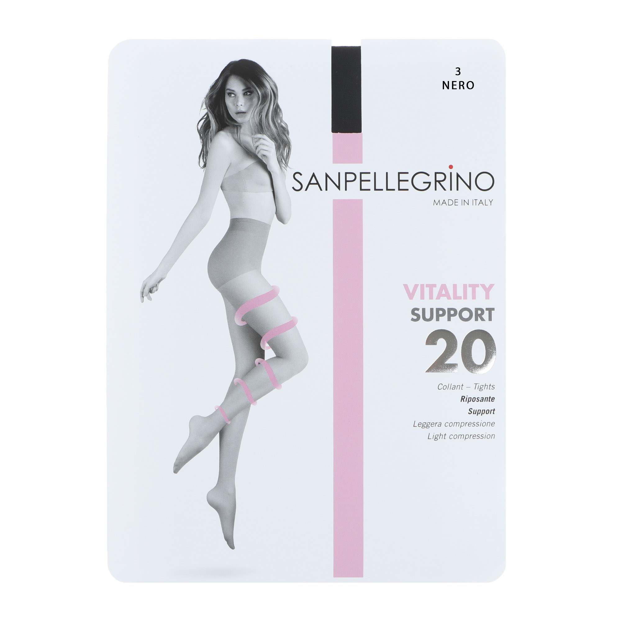 Колготки Sanpellegrino Support 20 Comfort Nero