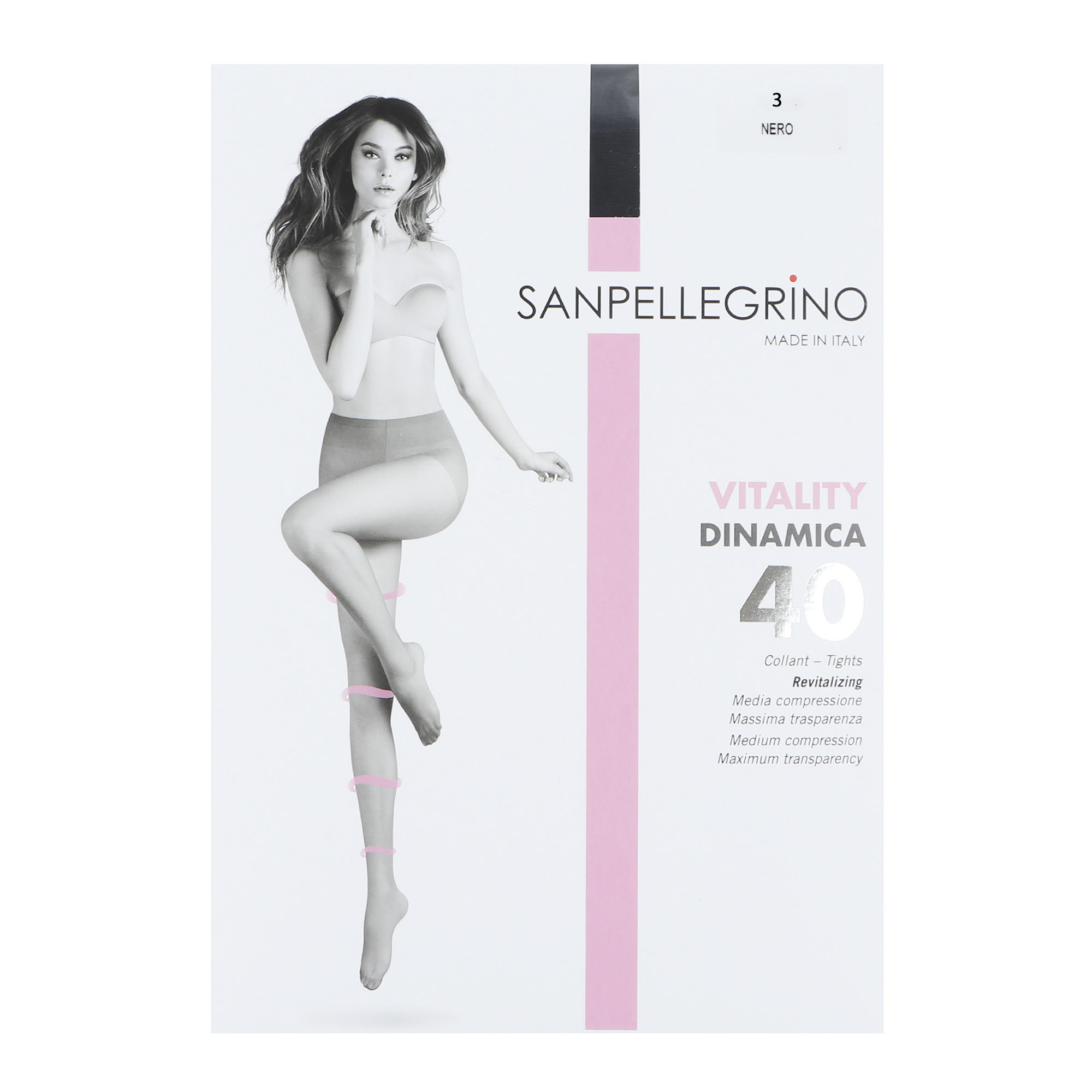 фото Колготки sanpellegrino dinamica 40 nero l