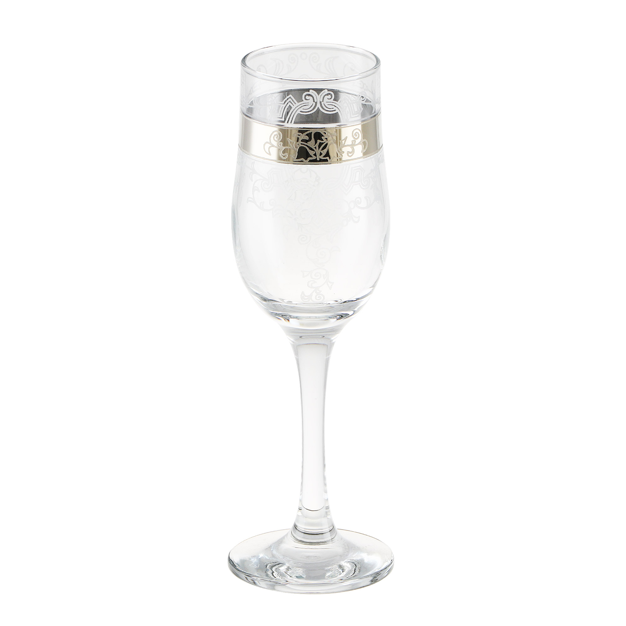 Набор бокалов Glasstar Медальон 200 мл 6 шт, цвет прозрачный - фото 1