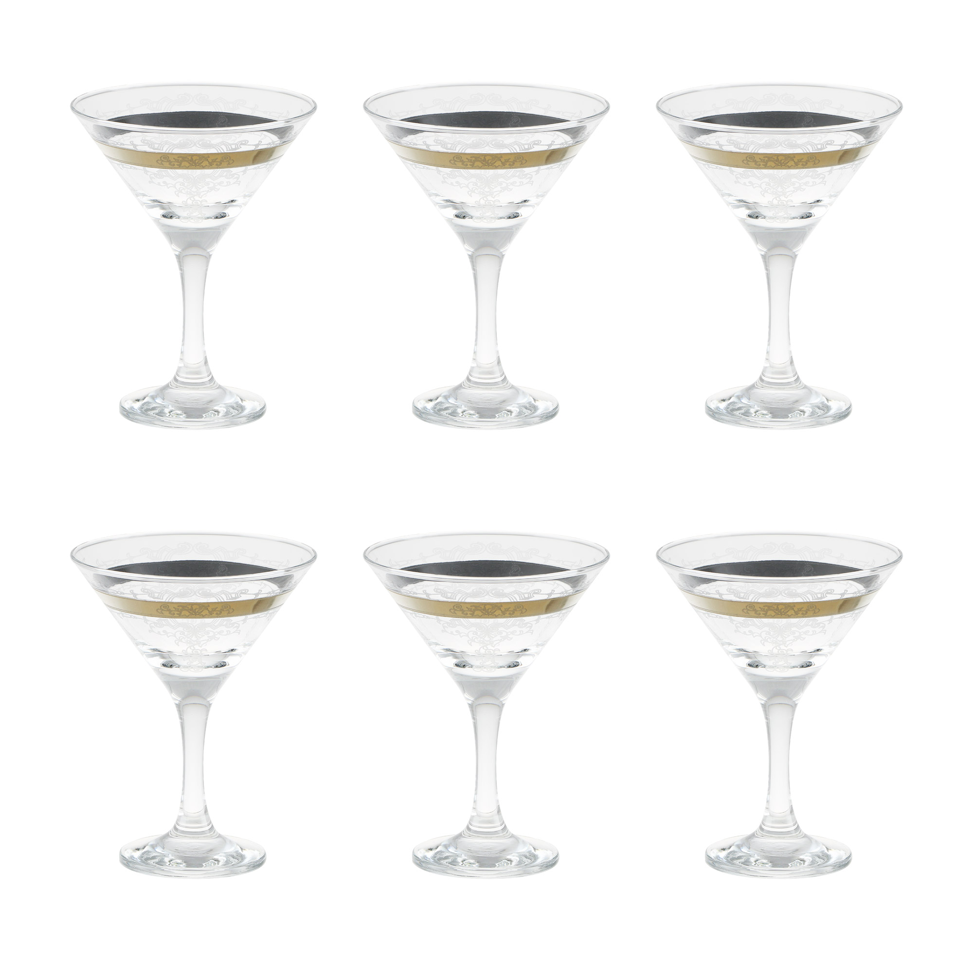 Набор бокалов Glasstar Медальон 190 мл 6 шт, цвет прозрачный - фото 2