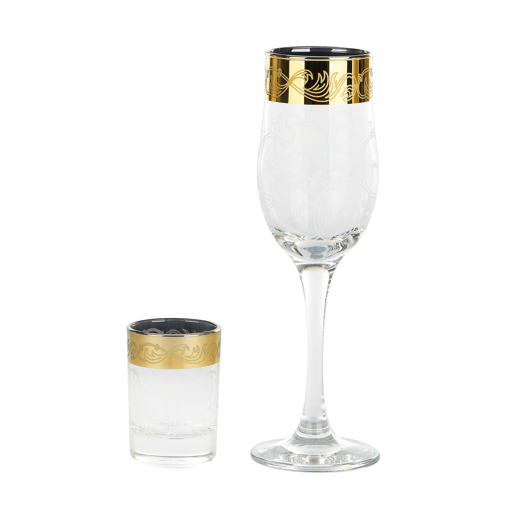 Набор для напитков Glasstar Вдохновение 12 предметов, цвет прозрачный - фото 1