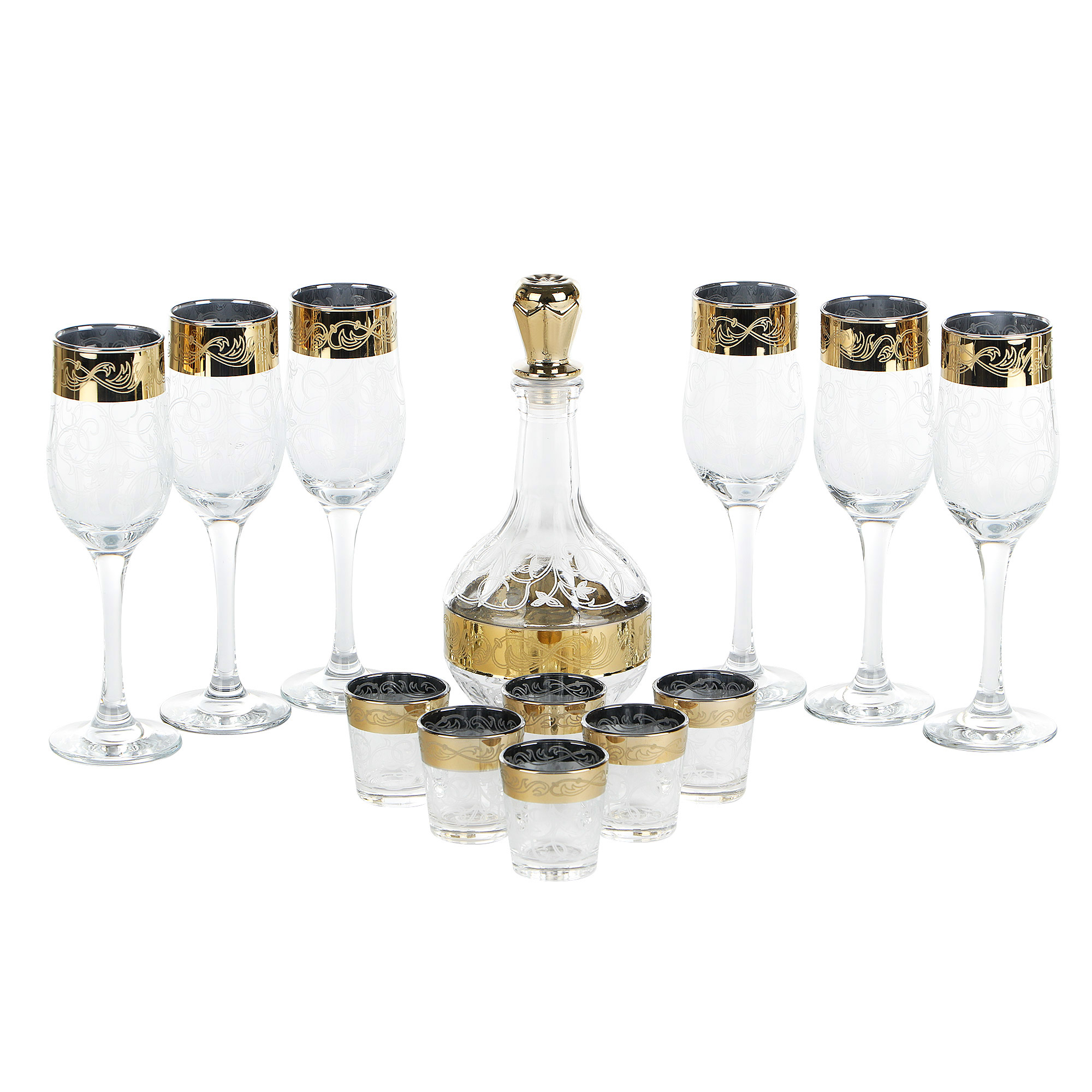 фото Набор для напитков glasstar вдохновение 13 предметов glasstar gus-khrustalny
