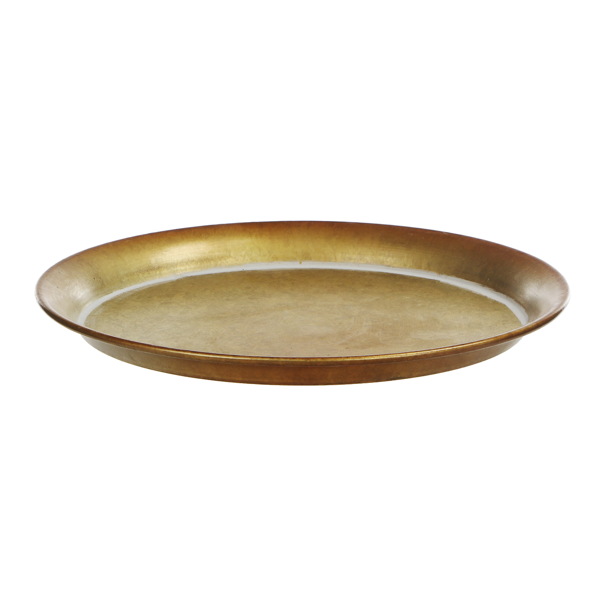 Тарелка декоративная Edelman Menzie 30 см, цвет золото