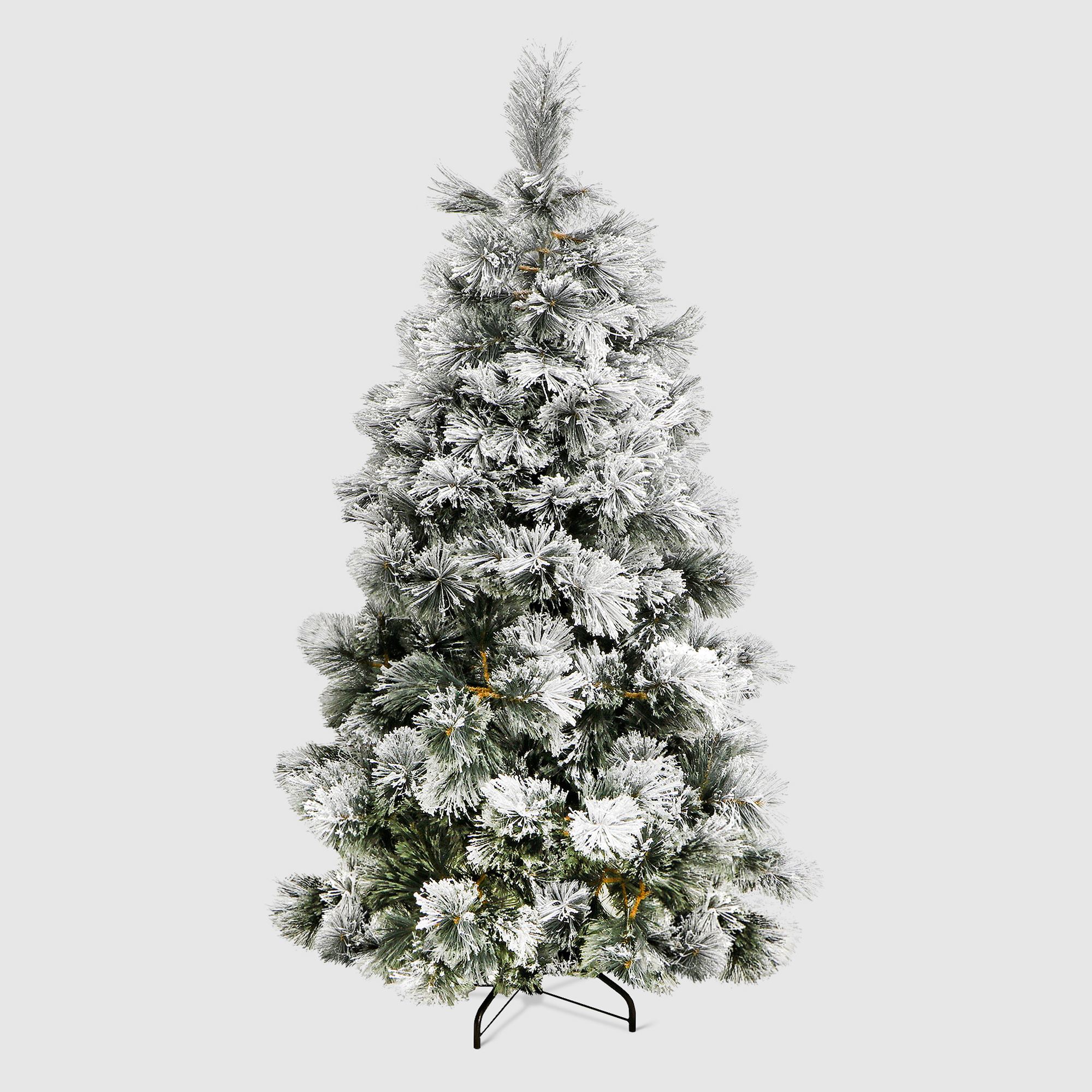 фото Ель новогодняя imperial tree blck flock spruce 182см