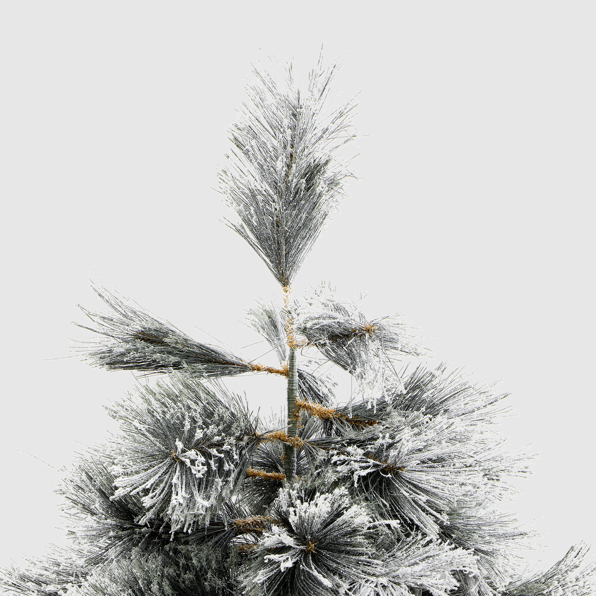 фото Ель новогодняя imperial tree blck flock spruce 182см