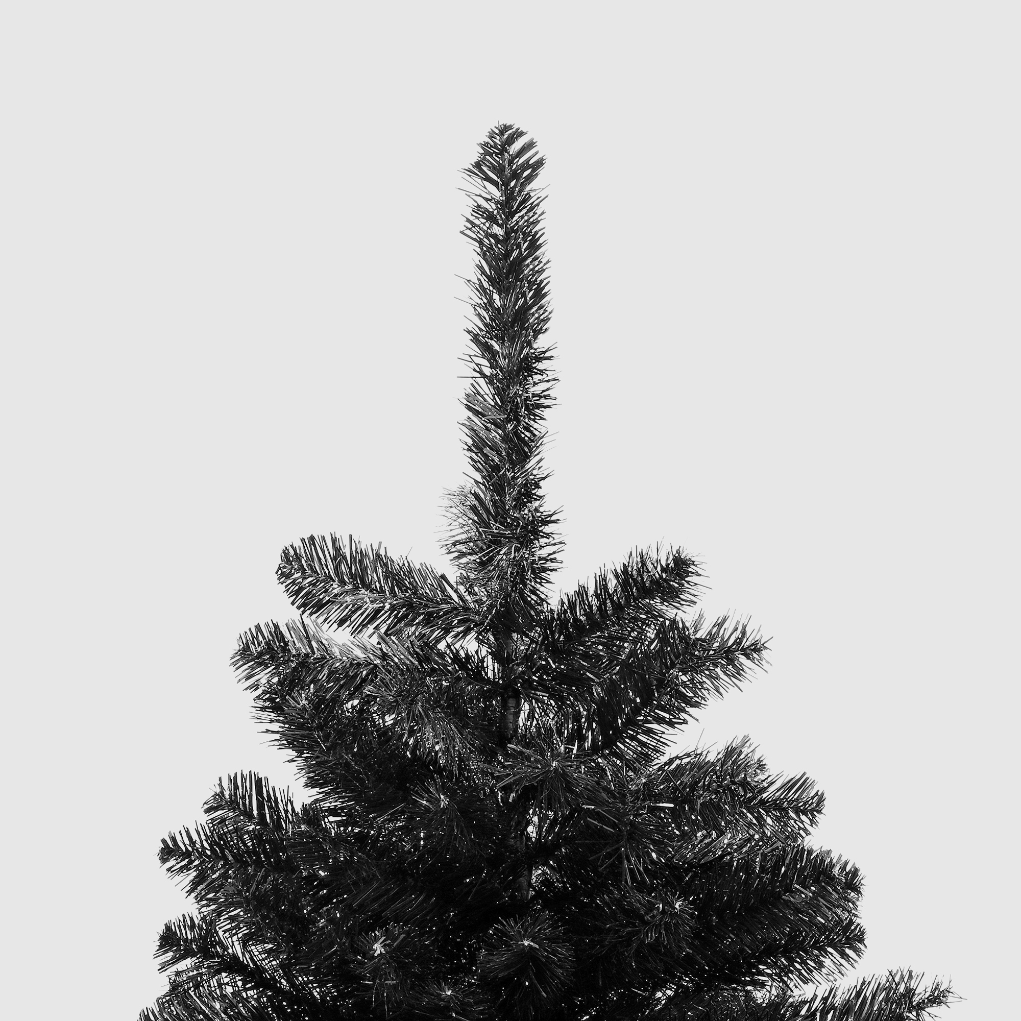 фото Ель искусственная imperial tree black crystal 150 см