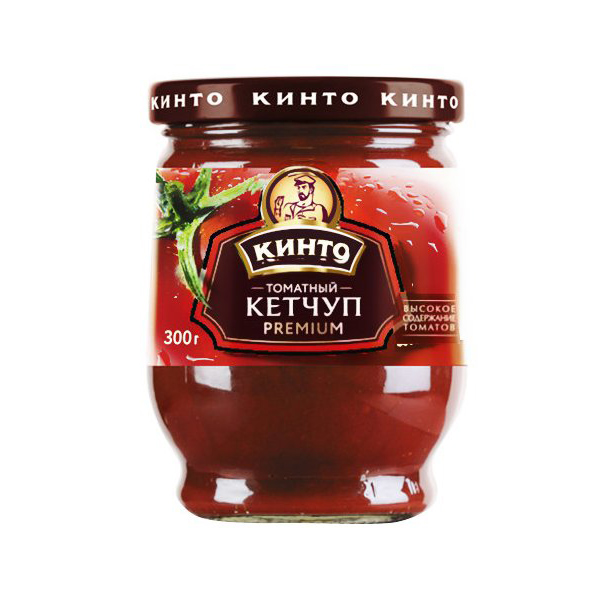 Кетчуп Кинто Tomato Premium 300 г - фото 1