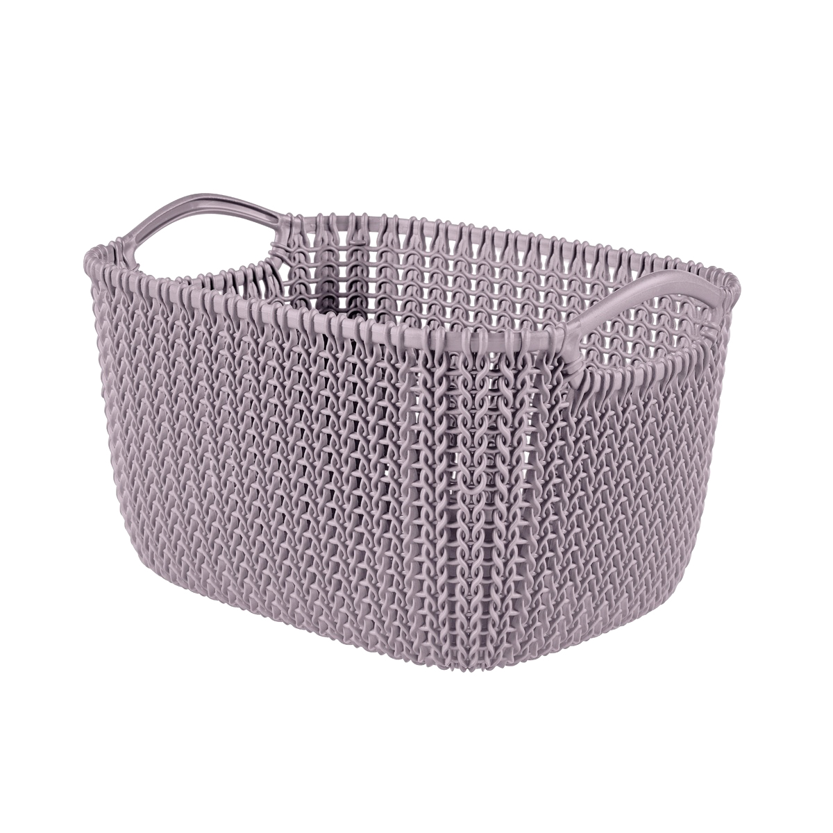 Корзинка Curver s knit 8l фиолетовая curver лоток knit 7x26x20см темно коричневый