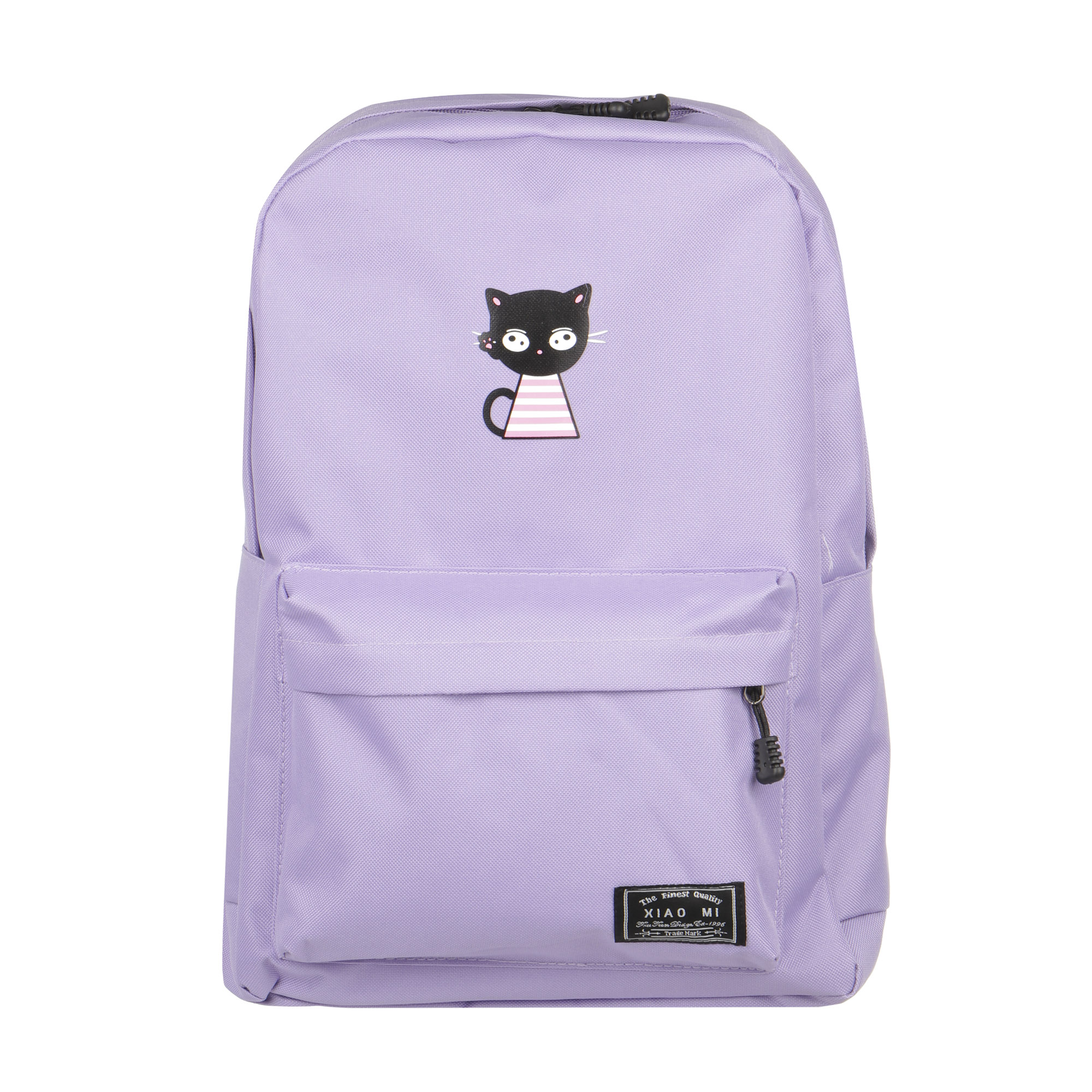 Рюкзак фиолетовый Baoding Кот 42х13х30 см