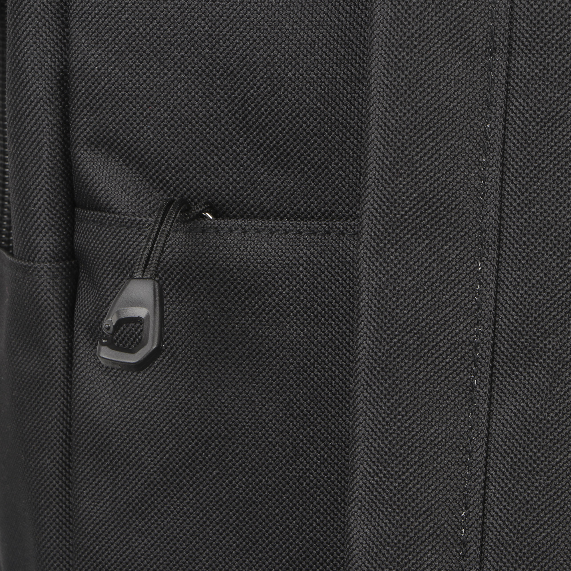 Рюкзак чёрный Baoding городской 30х12х42 см, цвет черный - фото 4