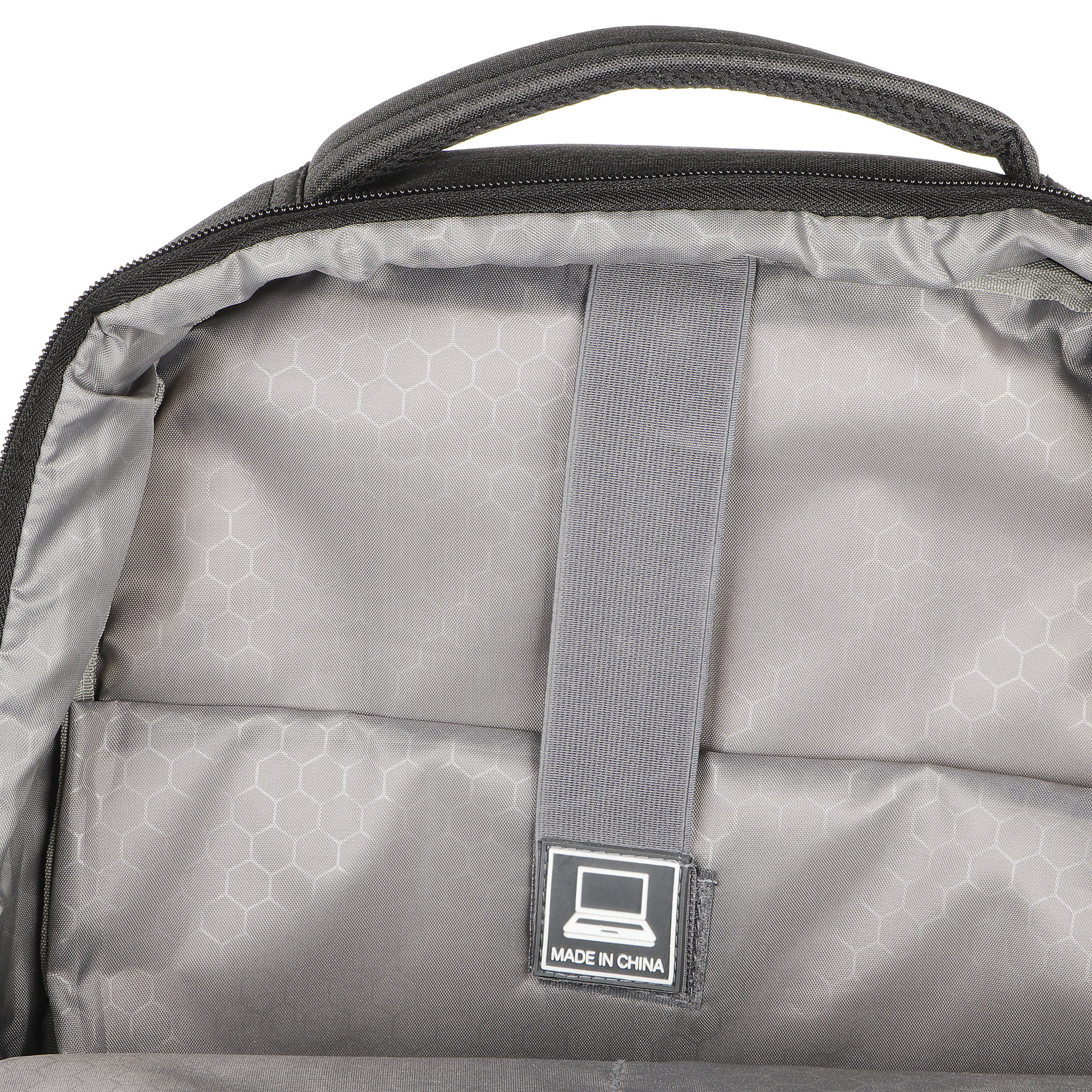 Рюкзак черный Baoding Колледж 40х12х29 см, цвет чёрный - фото 7