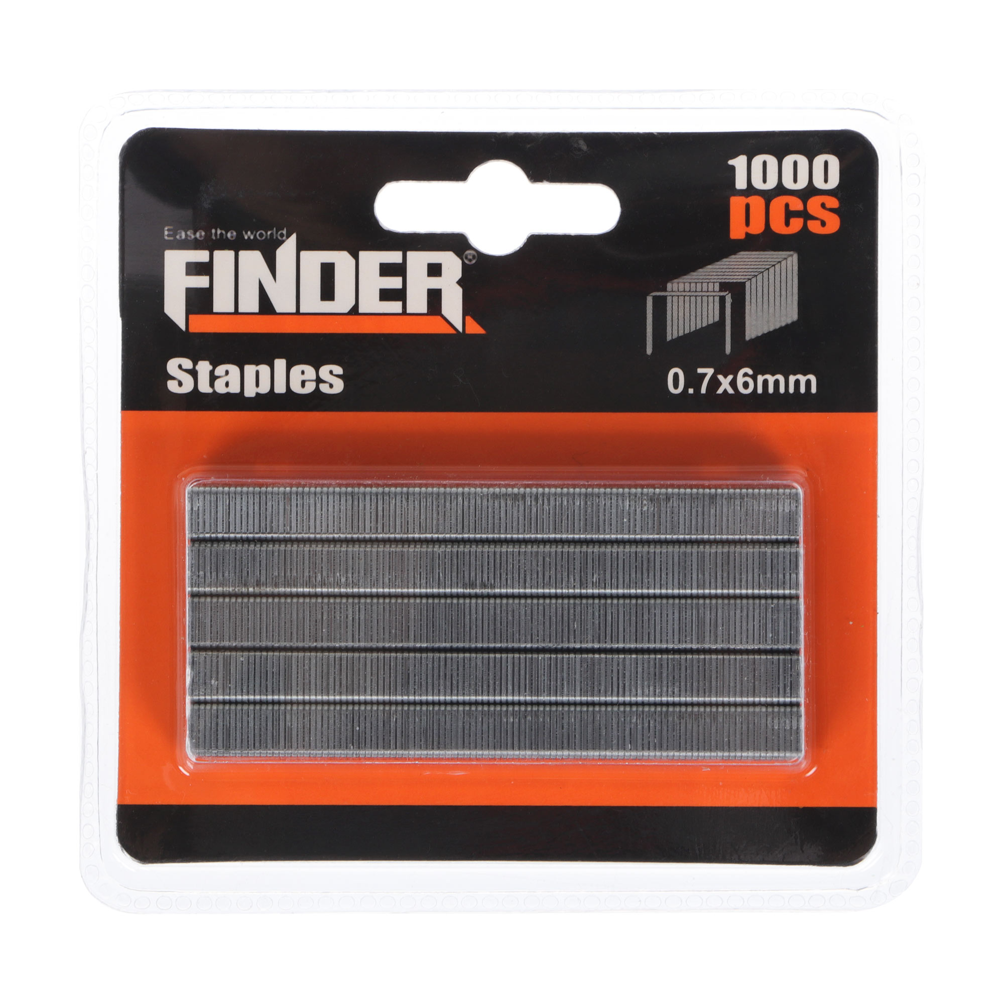 Скобы Finder 0,7х6 мм 1000 шт
