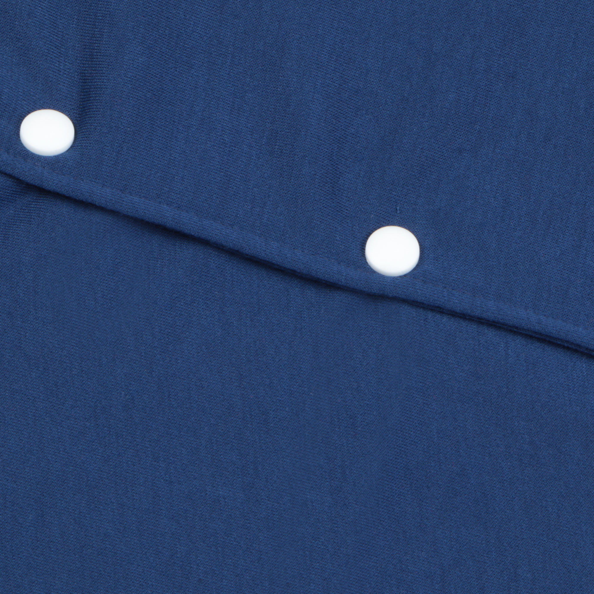 фото Бомбер garment тёмно-синий/белый s хлопок