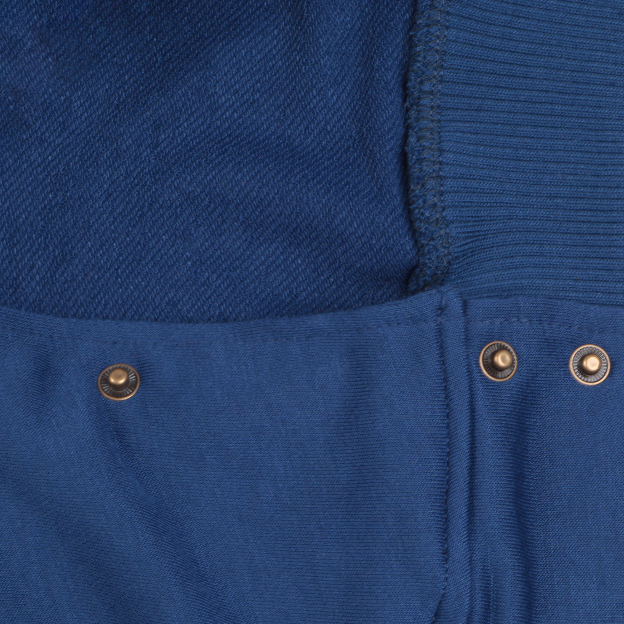фото Бомбер garment тёмно-синий/белый s хлопок