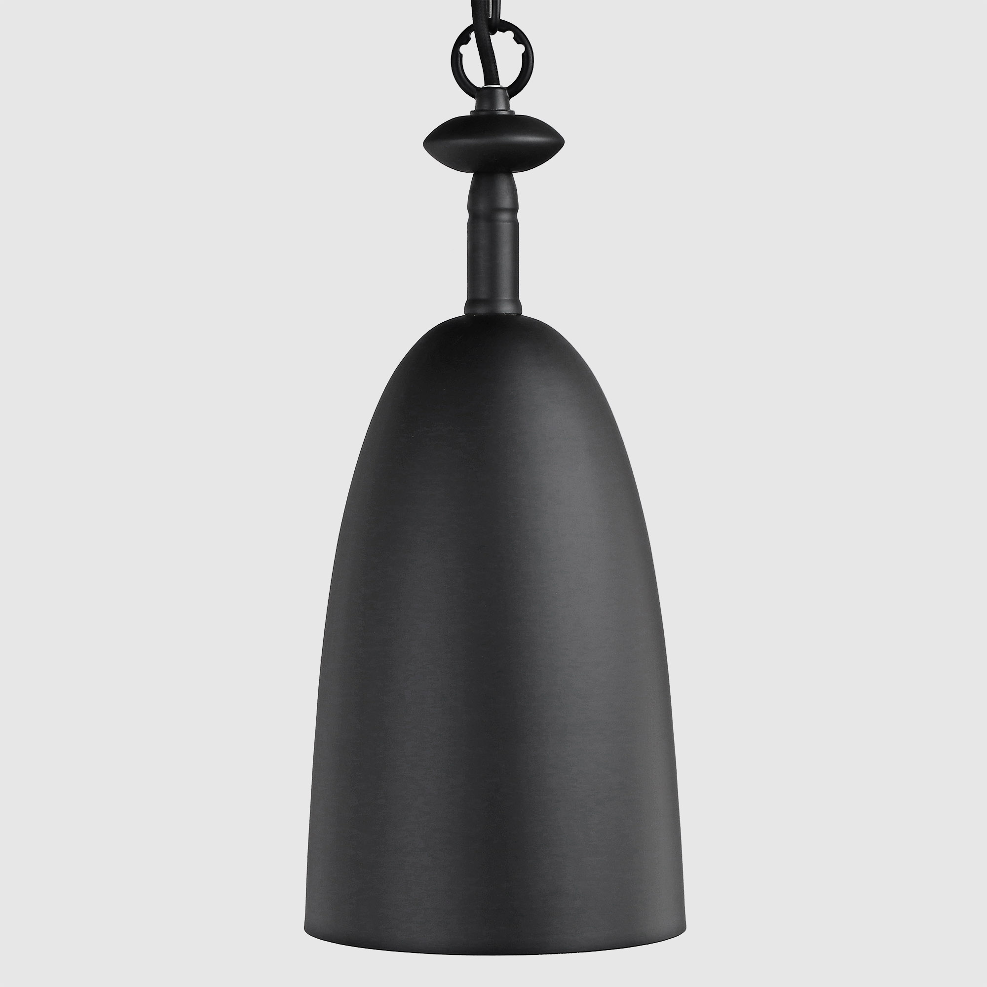 Светильник подвесной Dasher д165х370 черный, цвет черный матовый - фото 2