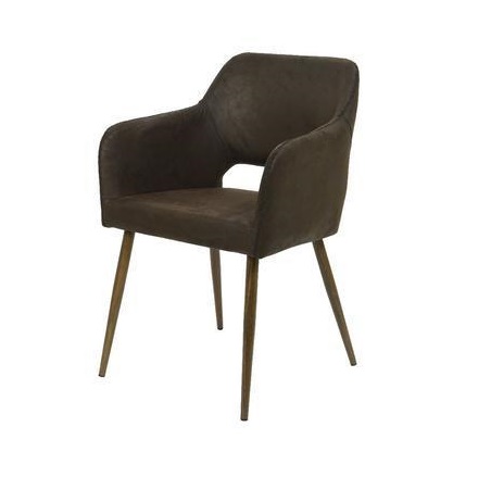 Кресло Kaemingk 57x59x90cm темно-коричневое