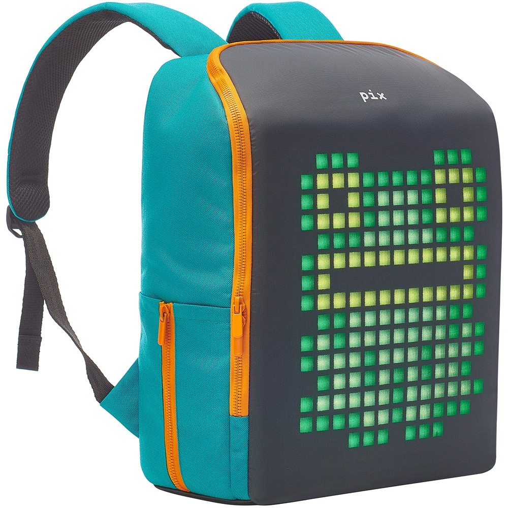 Рюкзак Pix Mini с LED дисплеем морской
