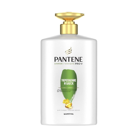 фото Шампунь pantene pro-v укрепление и блеск 900 мл