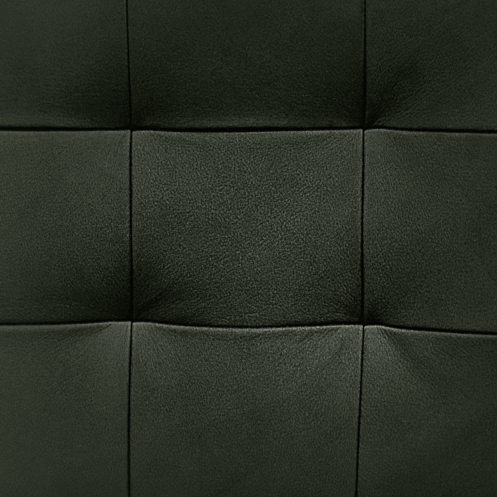 Диван ФС Нубия натуральная кожа зеленый матовый 239x86x89, цвет черный, размер 195х145 - фото 5