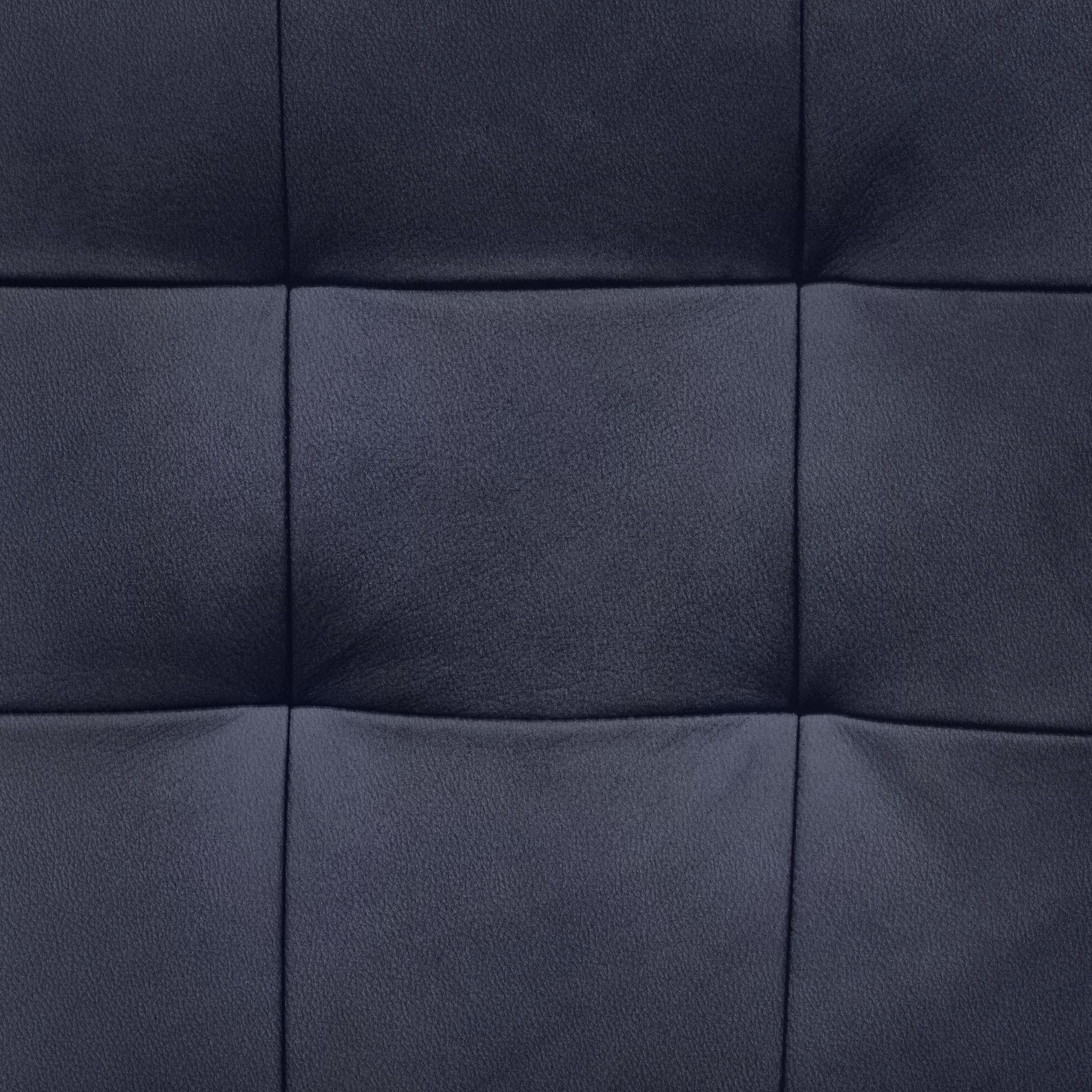 Кресло ФС Нубия натуральная кожа темно-синий  89x86x86, цвет черный - фото 4