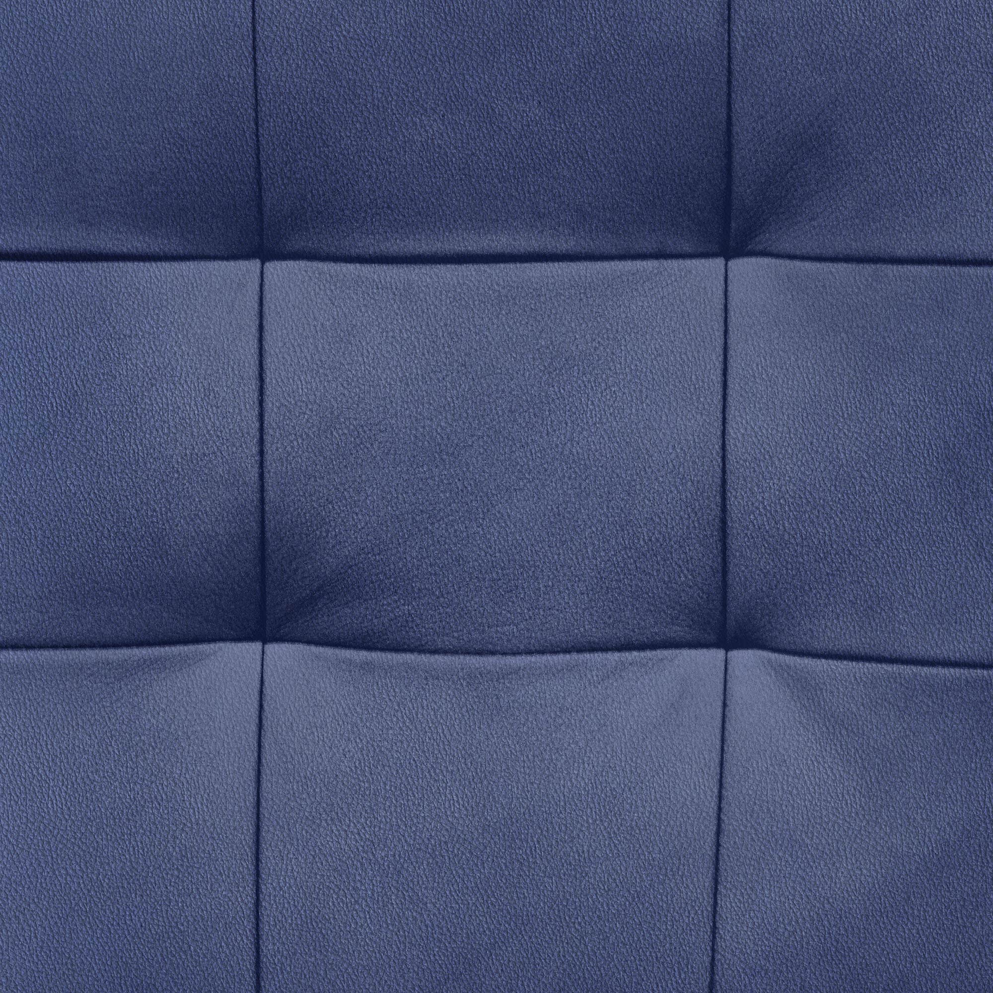 фото Диван фс нубия натуральная кожа синий реверсивный угол 230x152x86