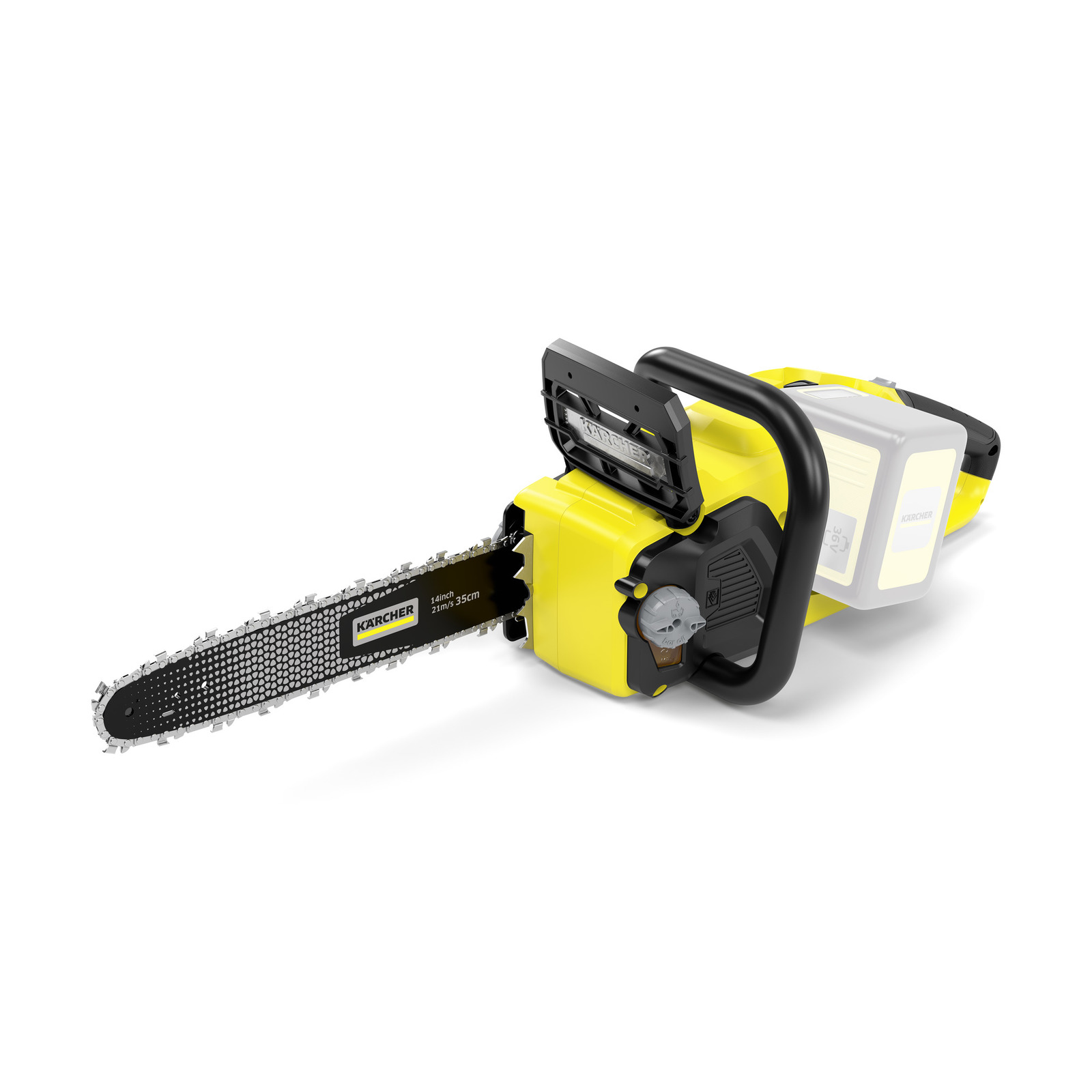 фото Пила цепная аккумуляторная karcher cns 36-35 battery kärcher