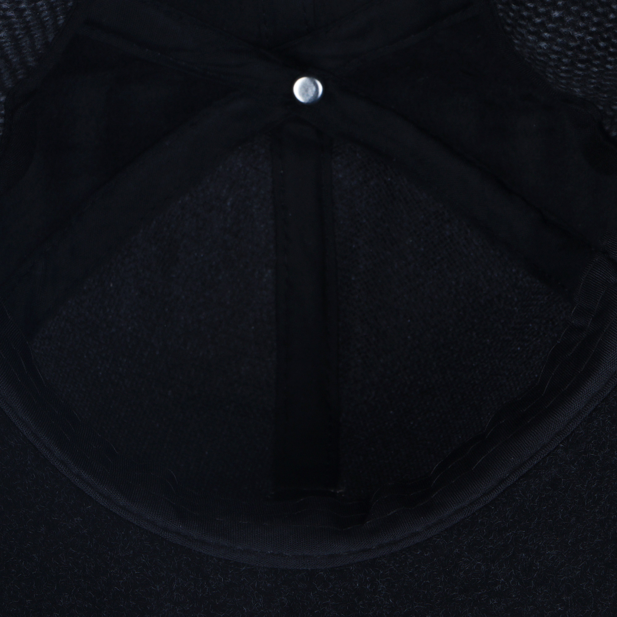 Бейсболка твид Zhejiang Yining черная 58 см, цвет черный, размер 58 - фото 5