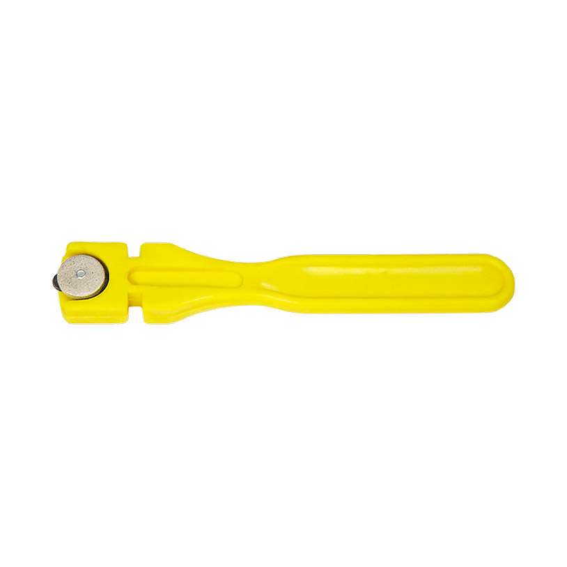 Стеклорез Ми 2-роликовый с пластмассовой ручкой, цвет желтый - фото 1