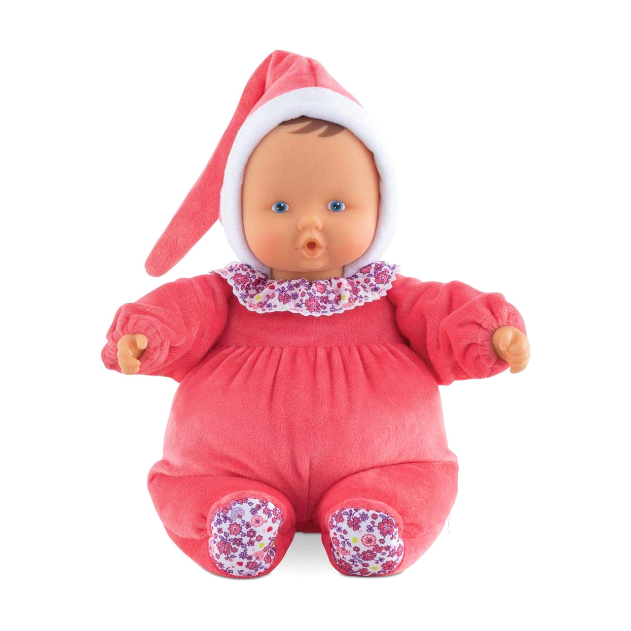 Кукла Corolle Babipouce Цветочная с ароматом ванили фуксия 28 см