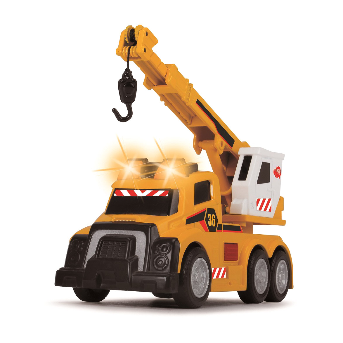 

Машина Dickie Toys Mobile Crane 15 см, Желтый