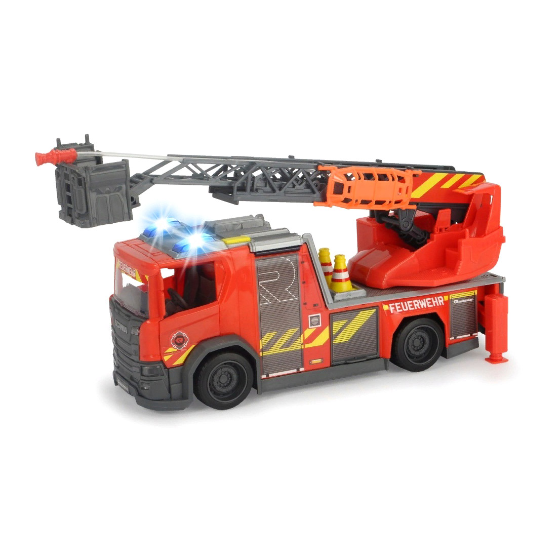 фото Пожарная машина dickie toys scania 35 см