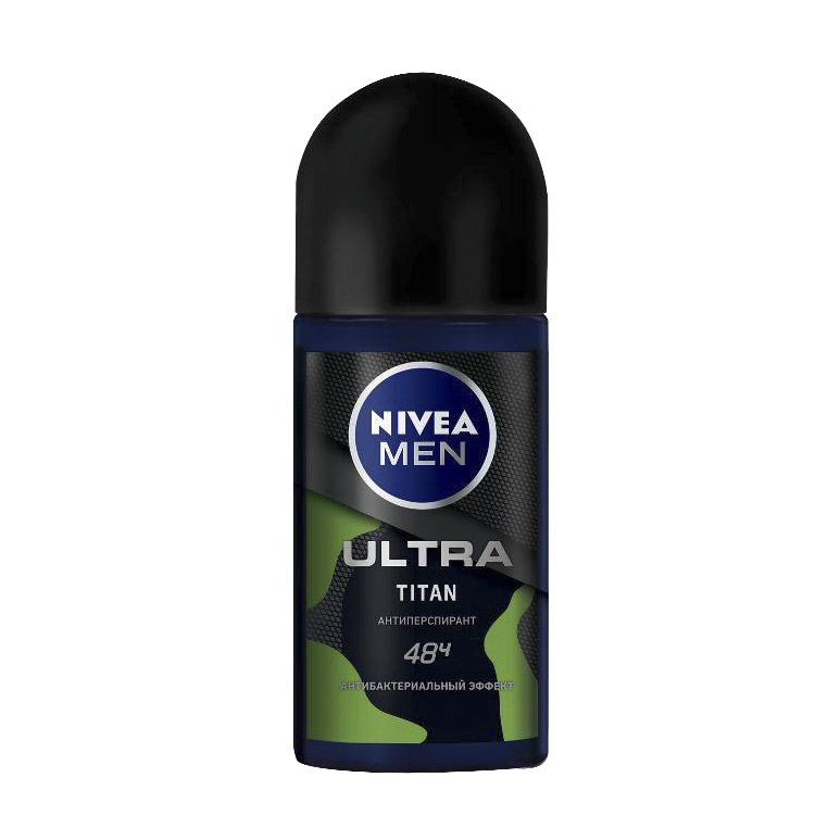 фото Дезодорант шариковый для мужчин nivea ultra titan 50 мл