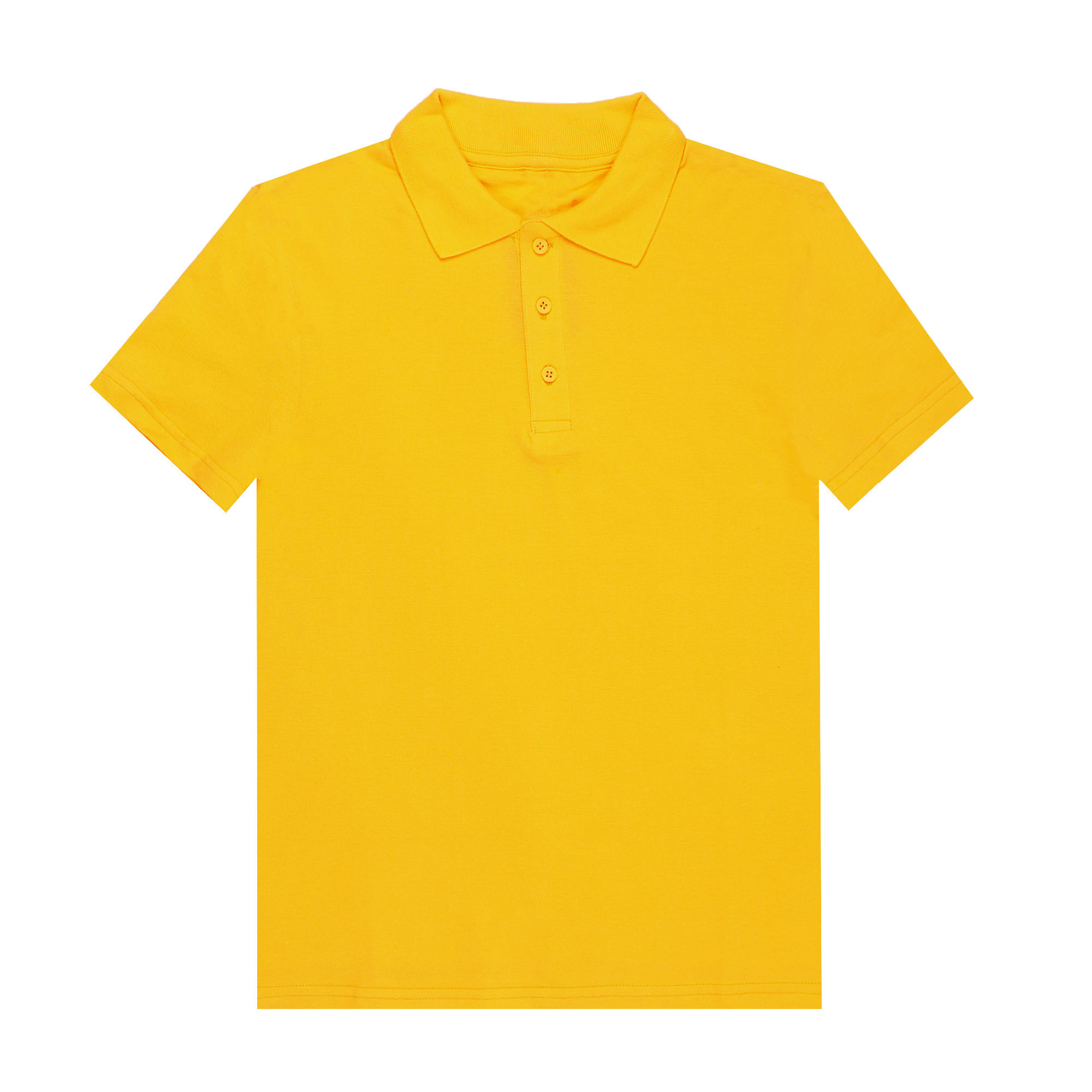 Футболка-поло AMADEY с коротким рукавом XXL желтая, цвет желтый, размер XXL - фото 1